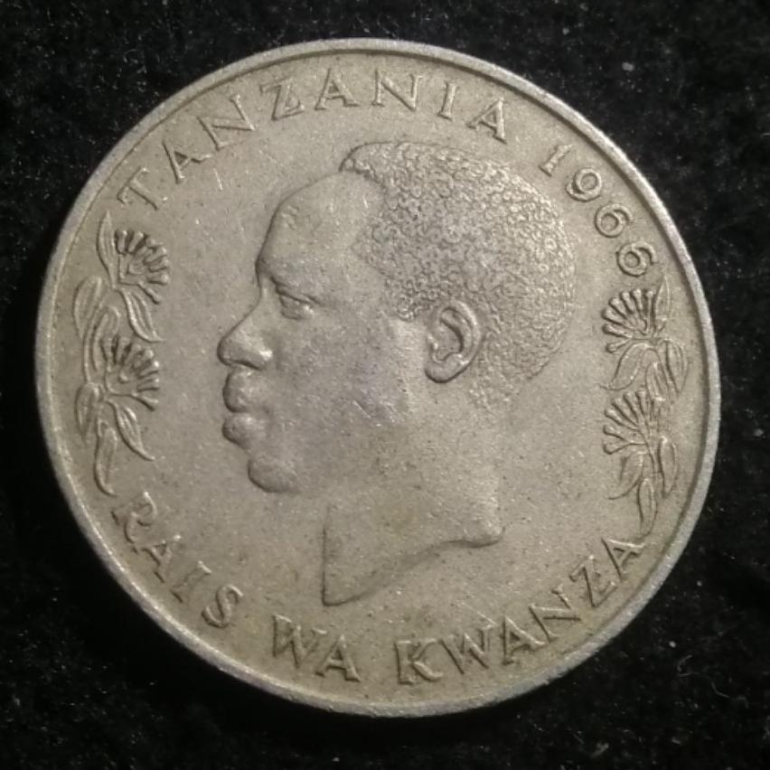 1 شیلینگ تانزانیا 1966 کد 6268