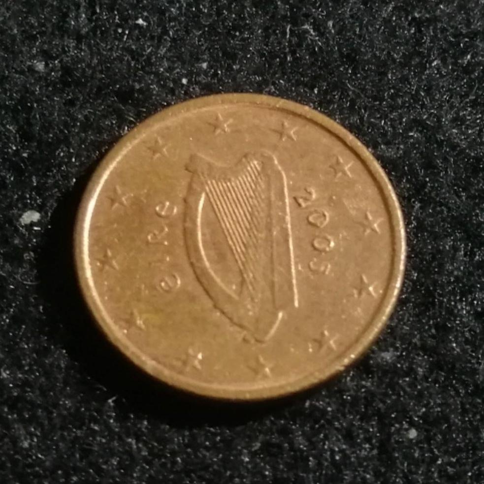 1 سنت ایرلند جنوبی 2005 کد 7164