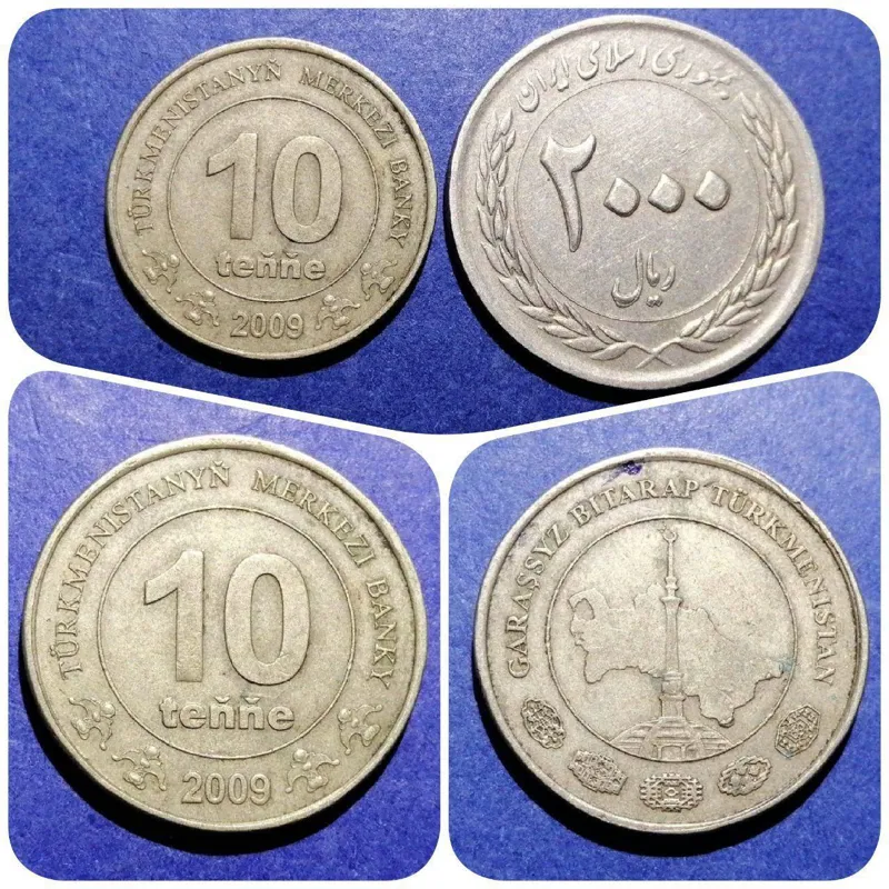 10 تنگه ترکمنستان 2009 کد 5339