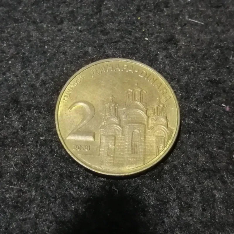 2 دینار صربستان 2013 کد 7639