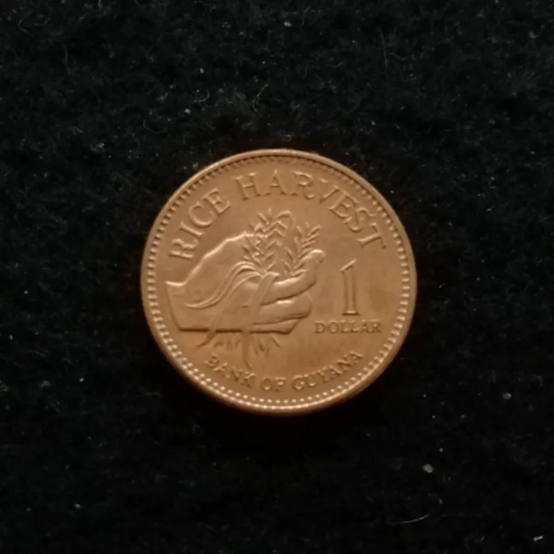 1 دلار گویان 2002 کد 7630