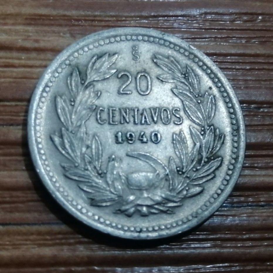 20 سنتاوو شیلی 1940 کد 4001