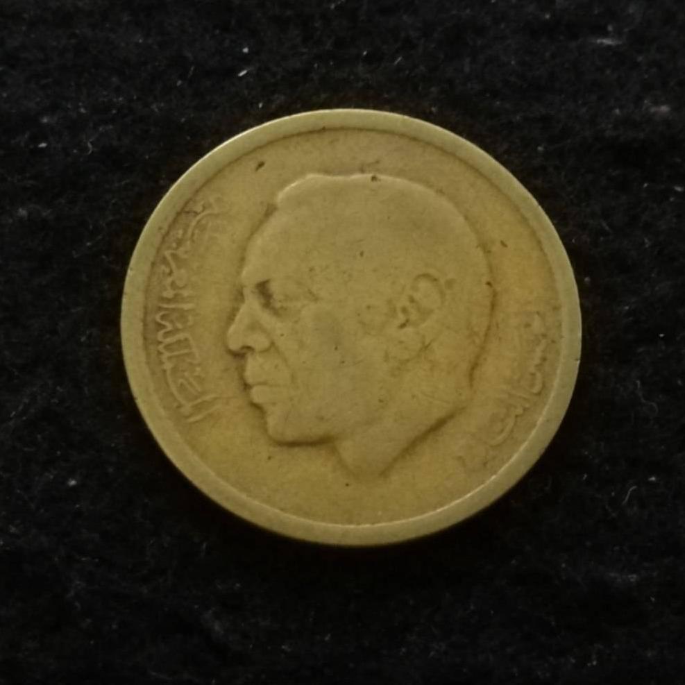 20 سنتیم مراکش ( مغرب ) 1974 - 1394 کد 4123