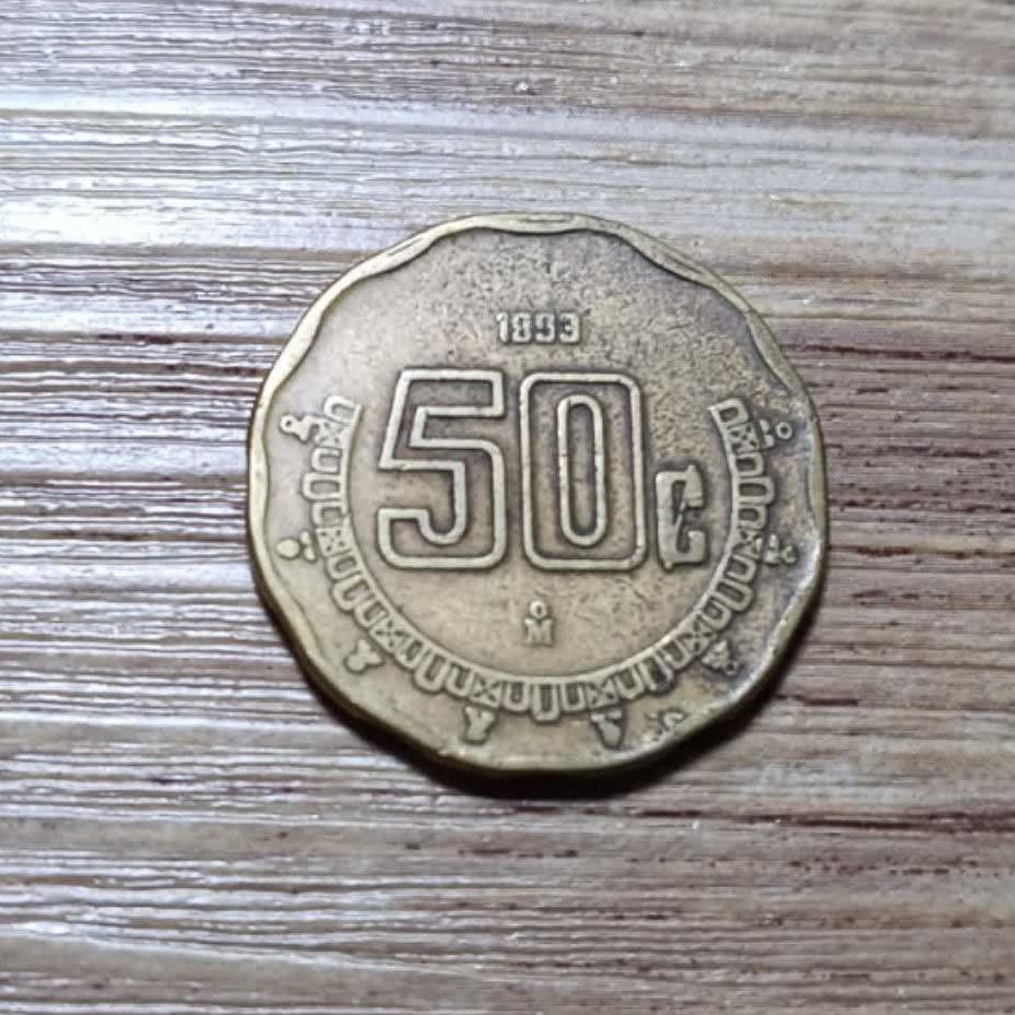 50 سنتاوو مکزیک 1993 کد 6014