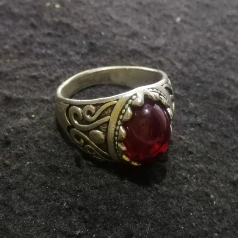  انگشتر ورشو طرح یاقوت  کد 9102