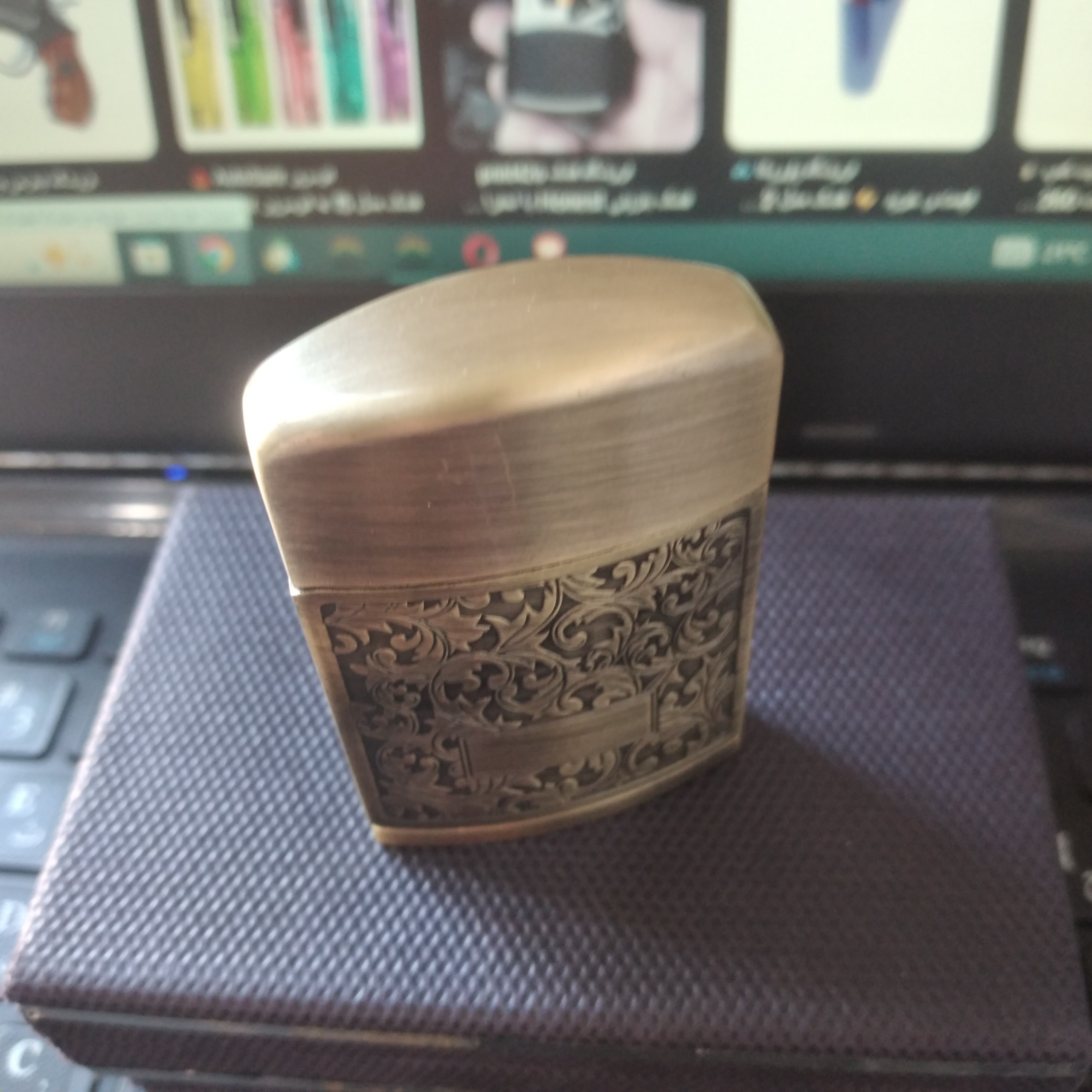 فندک گازی اتمی همراه جعبه