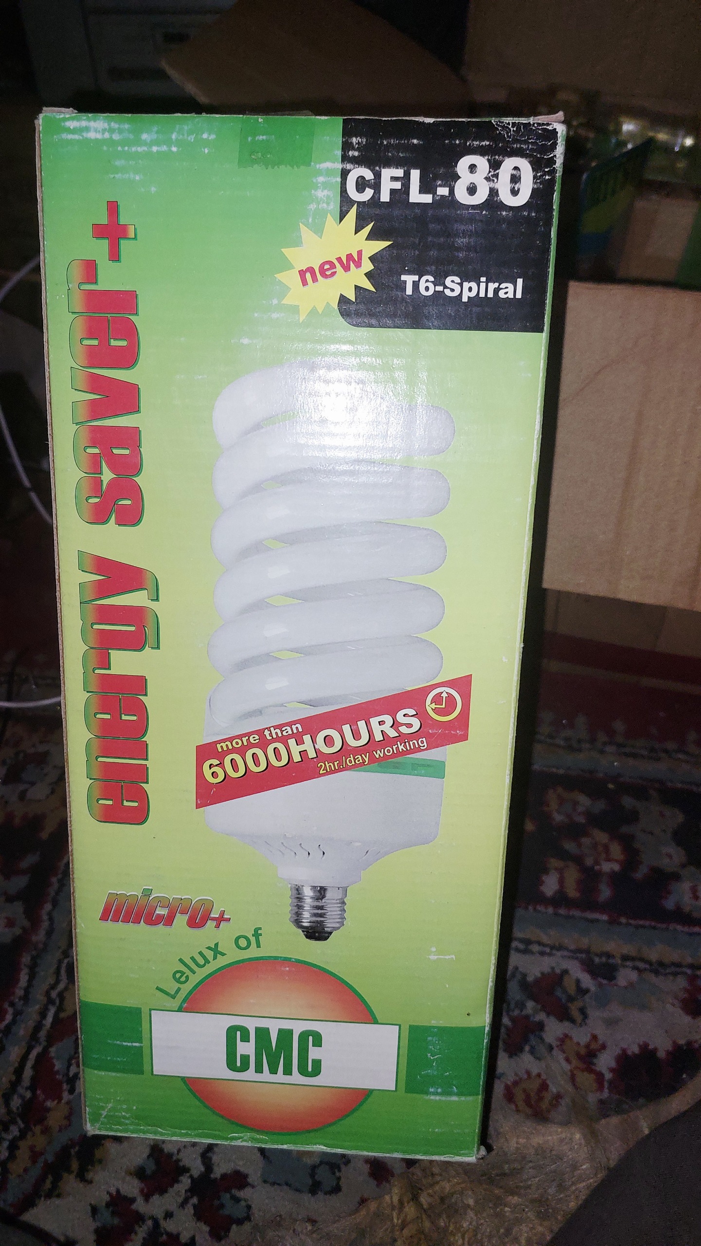 لامپ کم مصرف CMC CFL-80