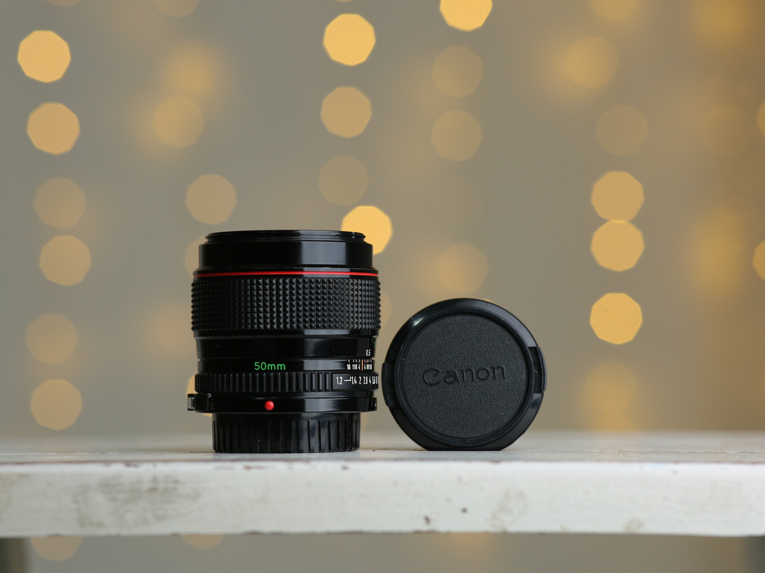 لنز کانن canon 50 L 1.2 مانت FD آنالوگ