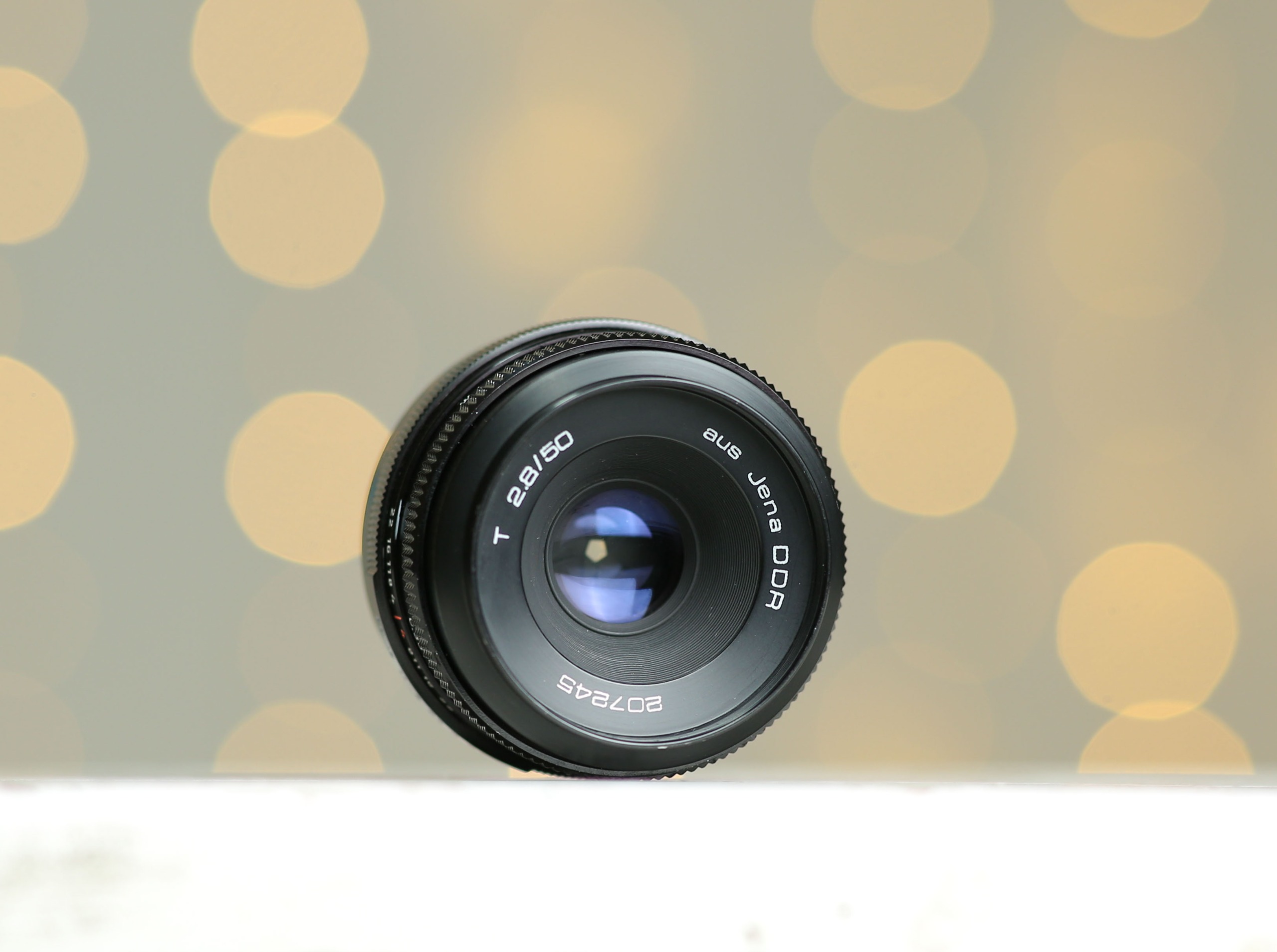لنز زایس آنالوگ aus jena DDr 50mm f2.8 T عدسی زایس