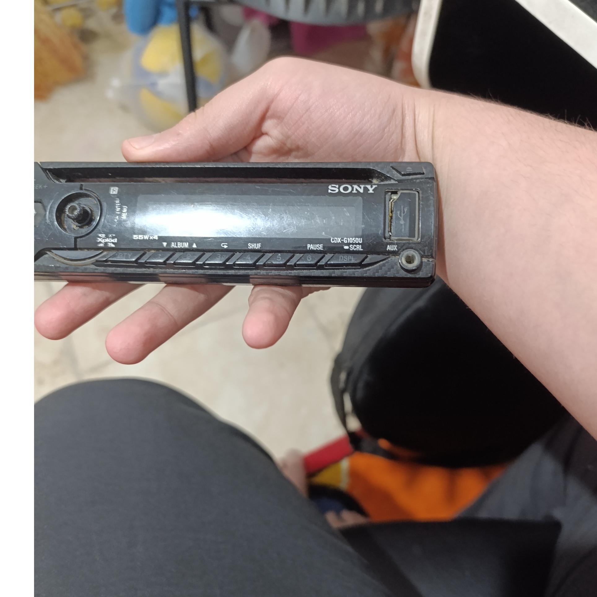 پنل ضبط سونی مدل cdx_g1051u