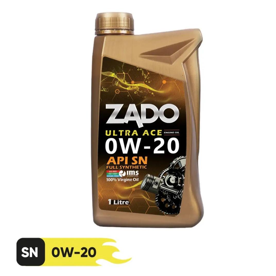 روغن موتور خودرو زادو 0W20-SN-16000 ULTRA ACE