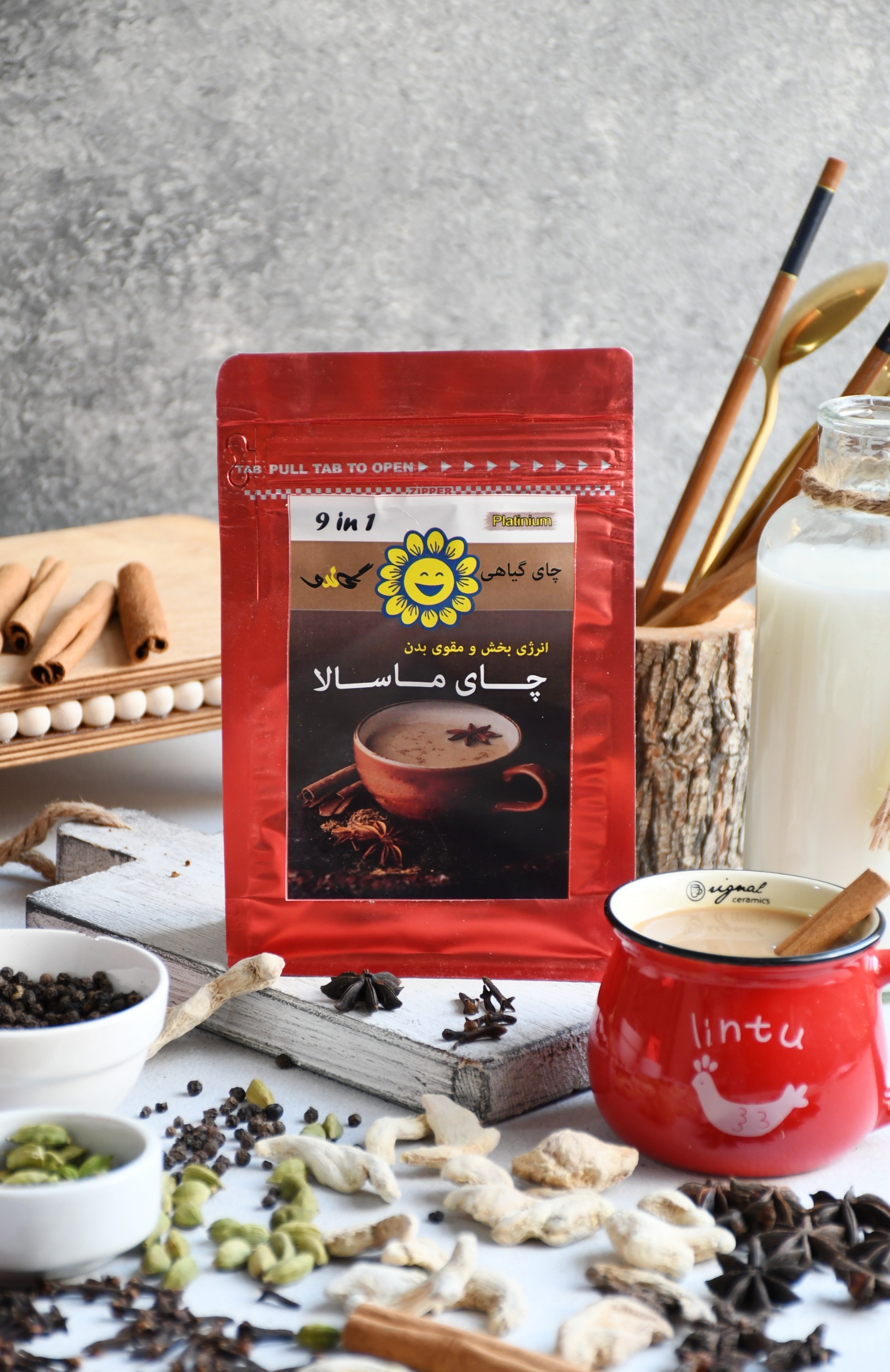 چای ماسالا 250گرمی نورا فود
