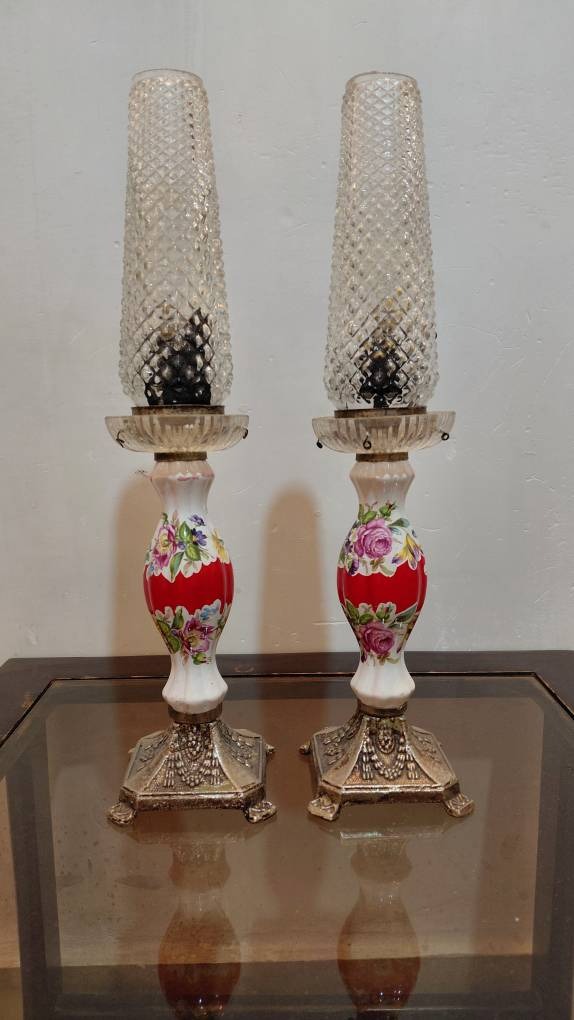 شمعدان سرامیکی قدیمی