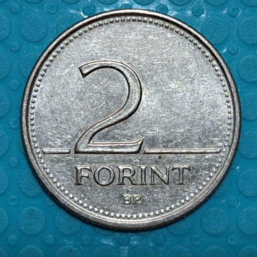 سکه 2 فورینت مجارستان سال 2000