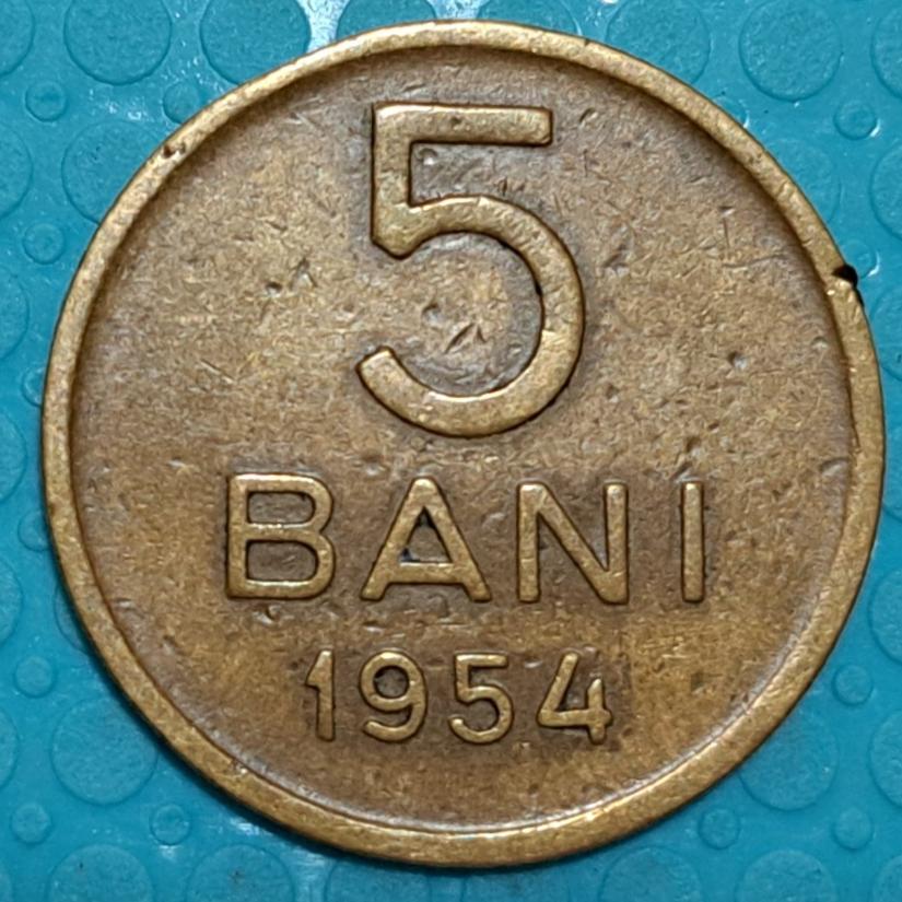 سکه 5 بانی رومانی سال 1954