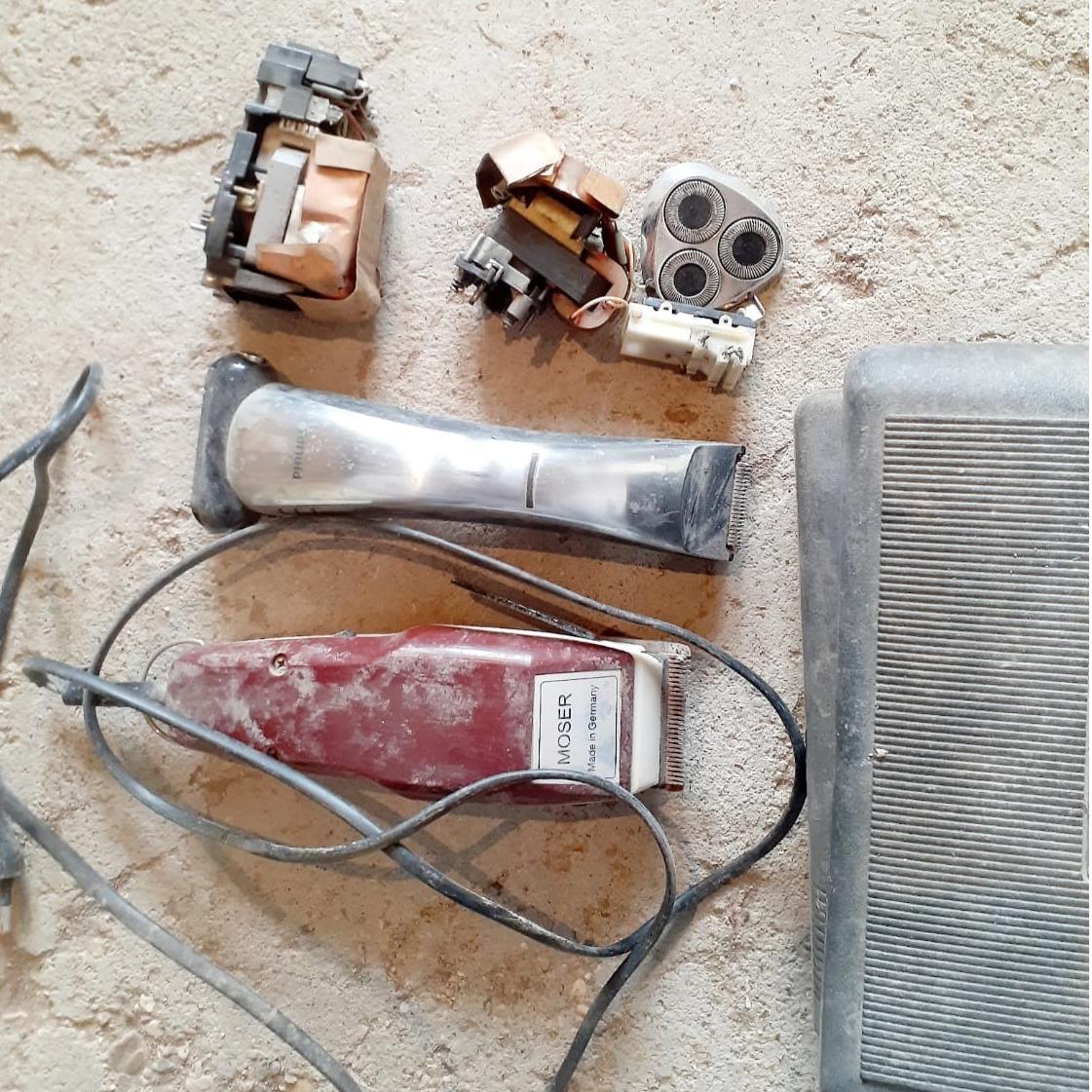 ماشین اصلاح فیلیپس، جمی، موزر، روسی (توضیحات دارد)