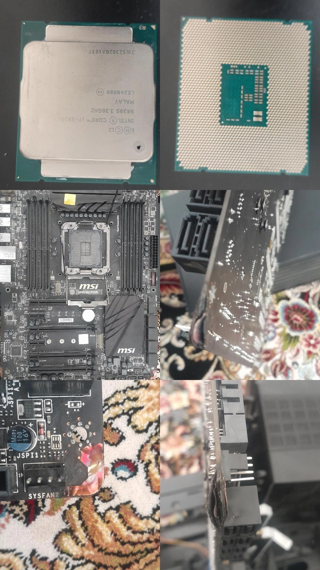 قطعات کامپیوتر در حد نو