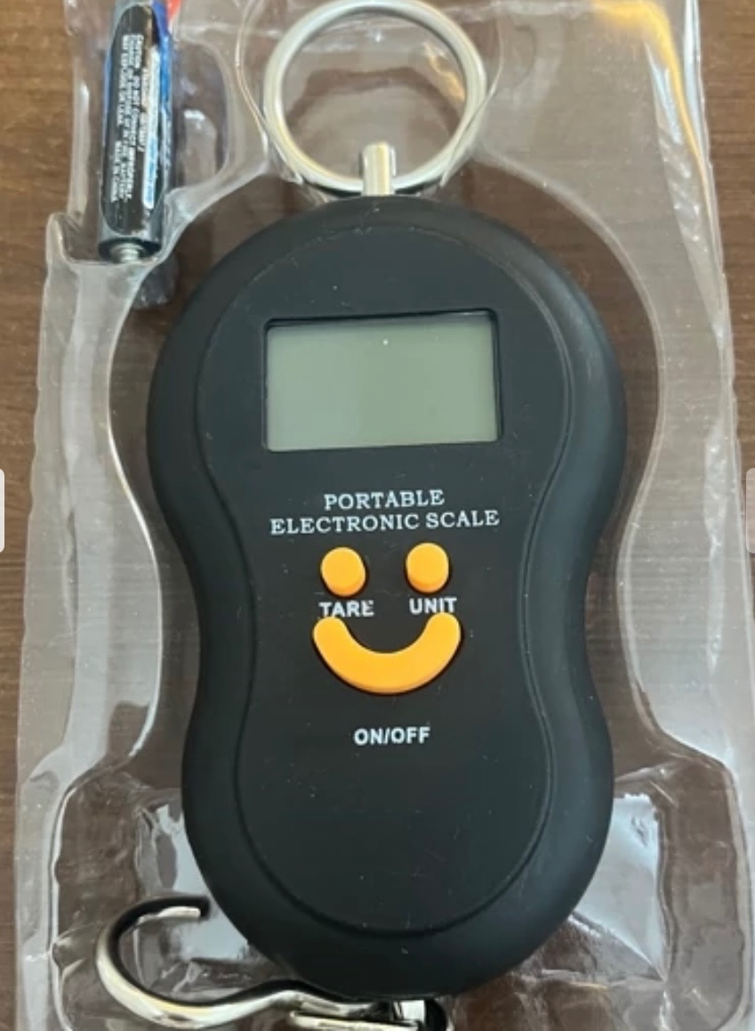 ترازو دیجیتال آویز مدل portable رنگ مشکی