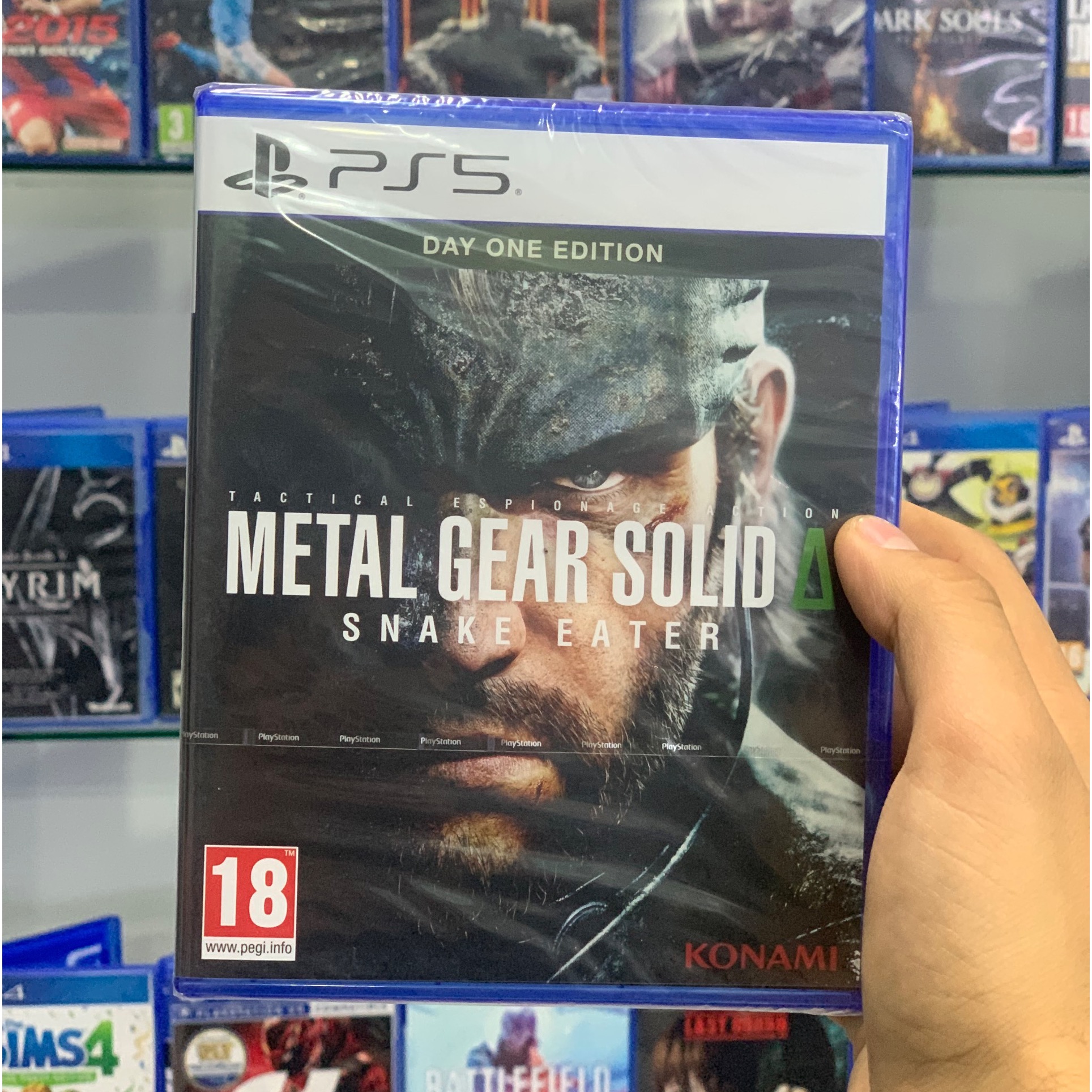 Metal gear solid delta اکبند اورجینال سونی
