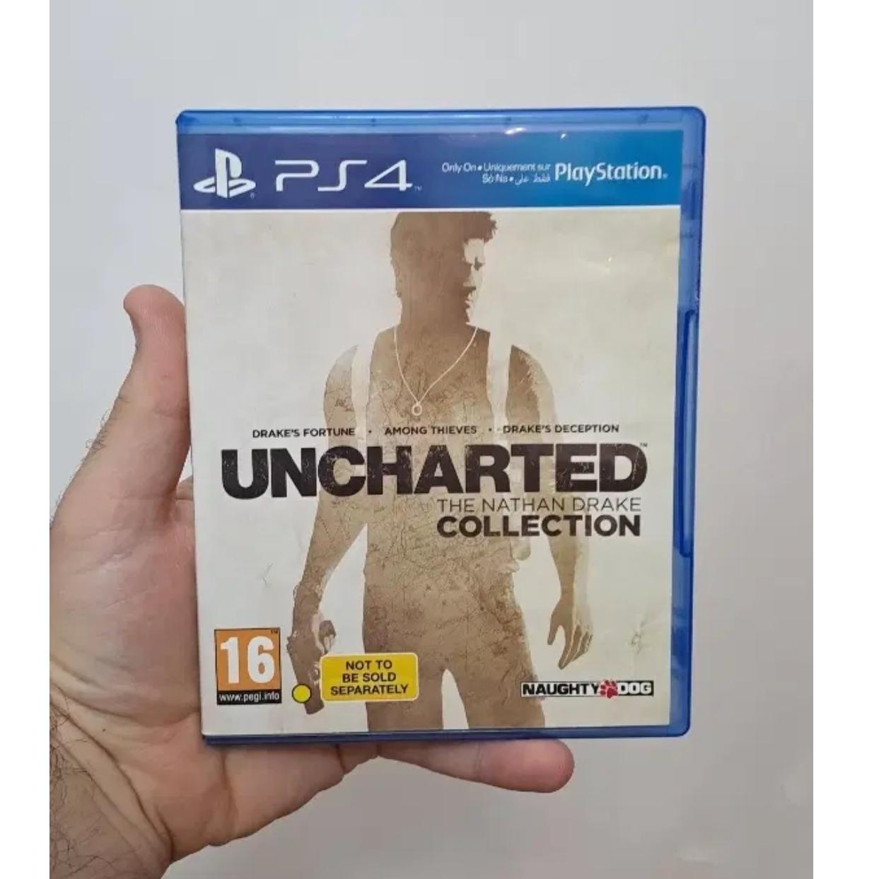 دیسک بازی Uncharted collection Ps4