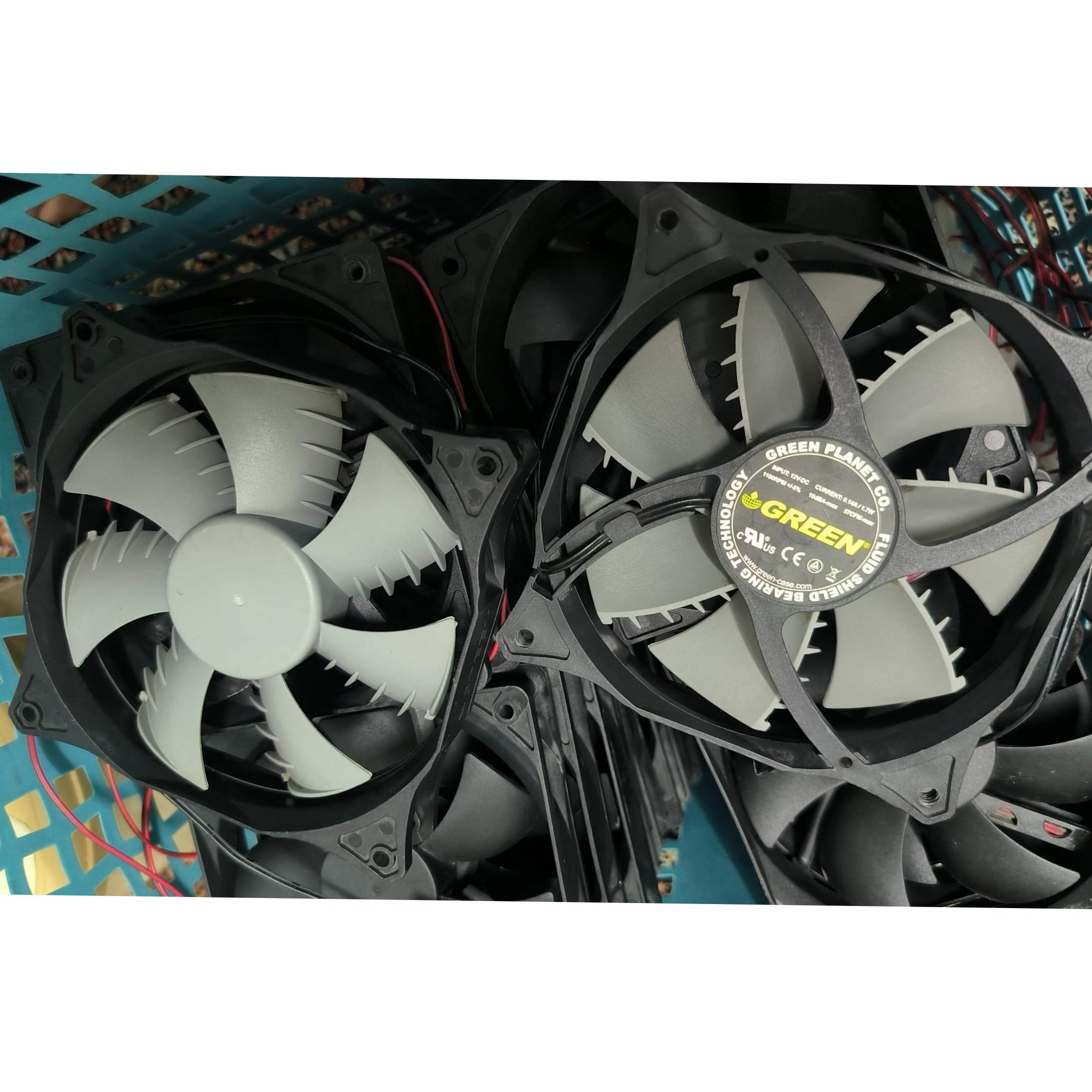 بسته 5 عددی فن خنک کننده کیس گرین 12×12 1100prm