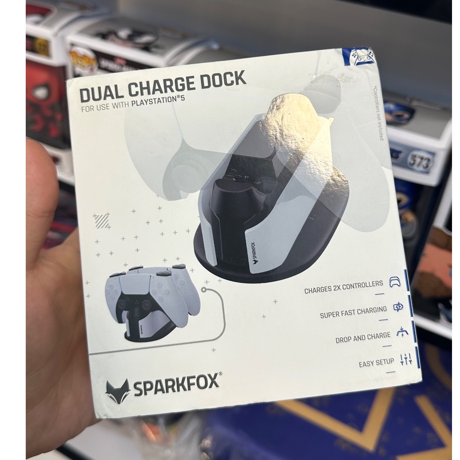 پایه شارژر اداپتور دار ps5