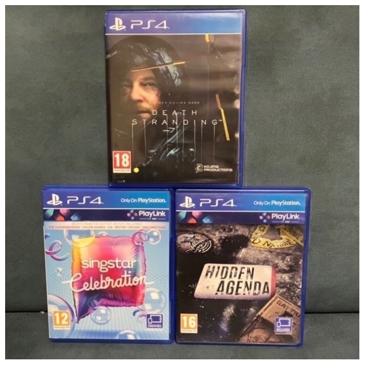 مزایده استثنائی سه بازی ps4