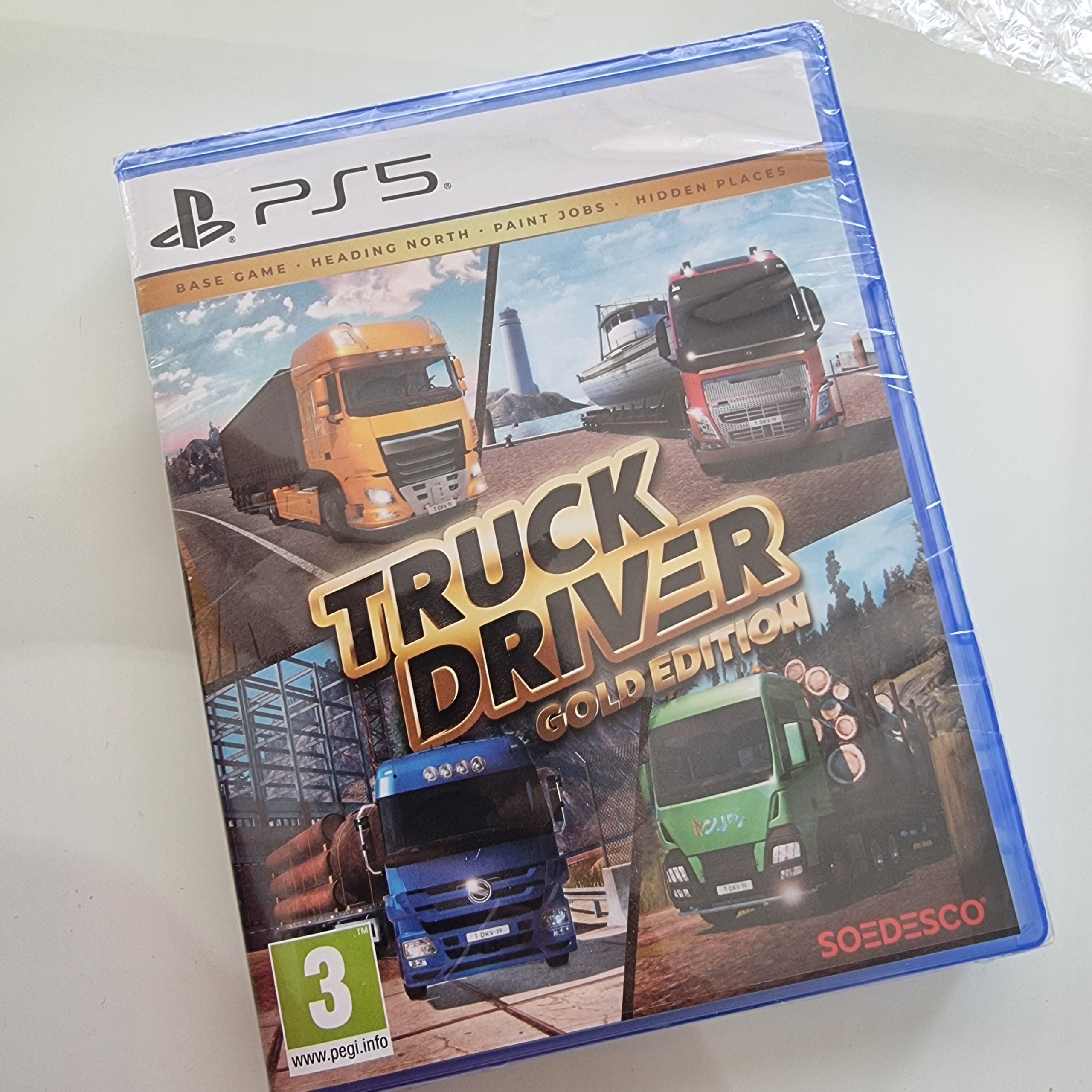 بازی تراک درایور truck drivers ps5