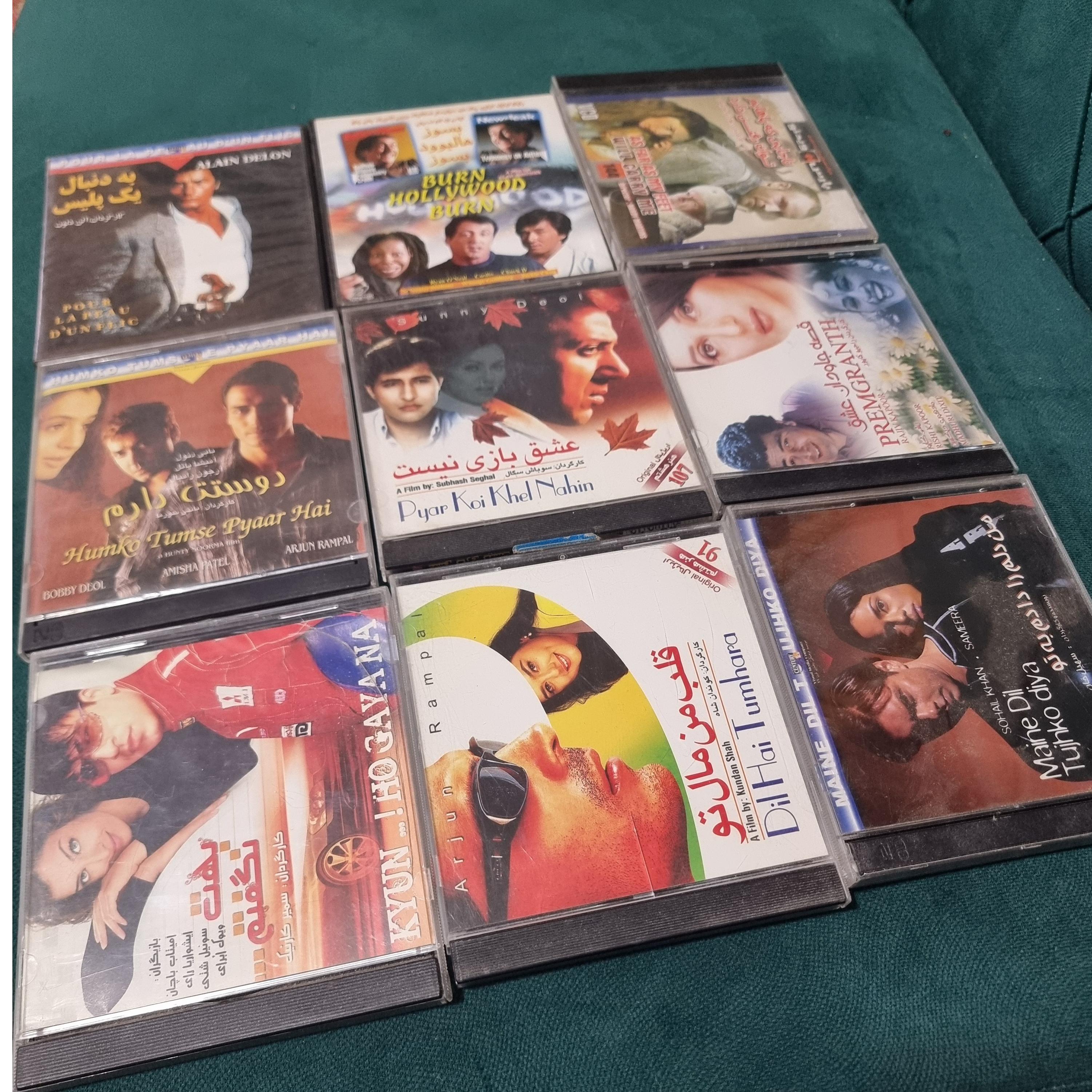 9 عدد سی دی اورجینال فیلم خارجی