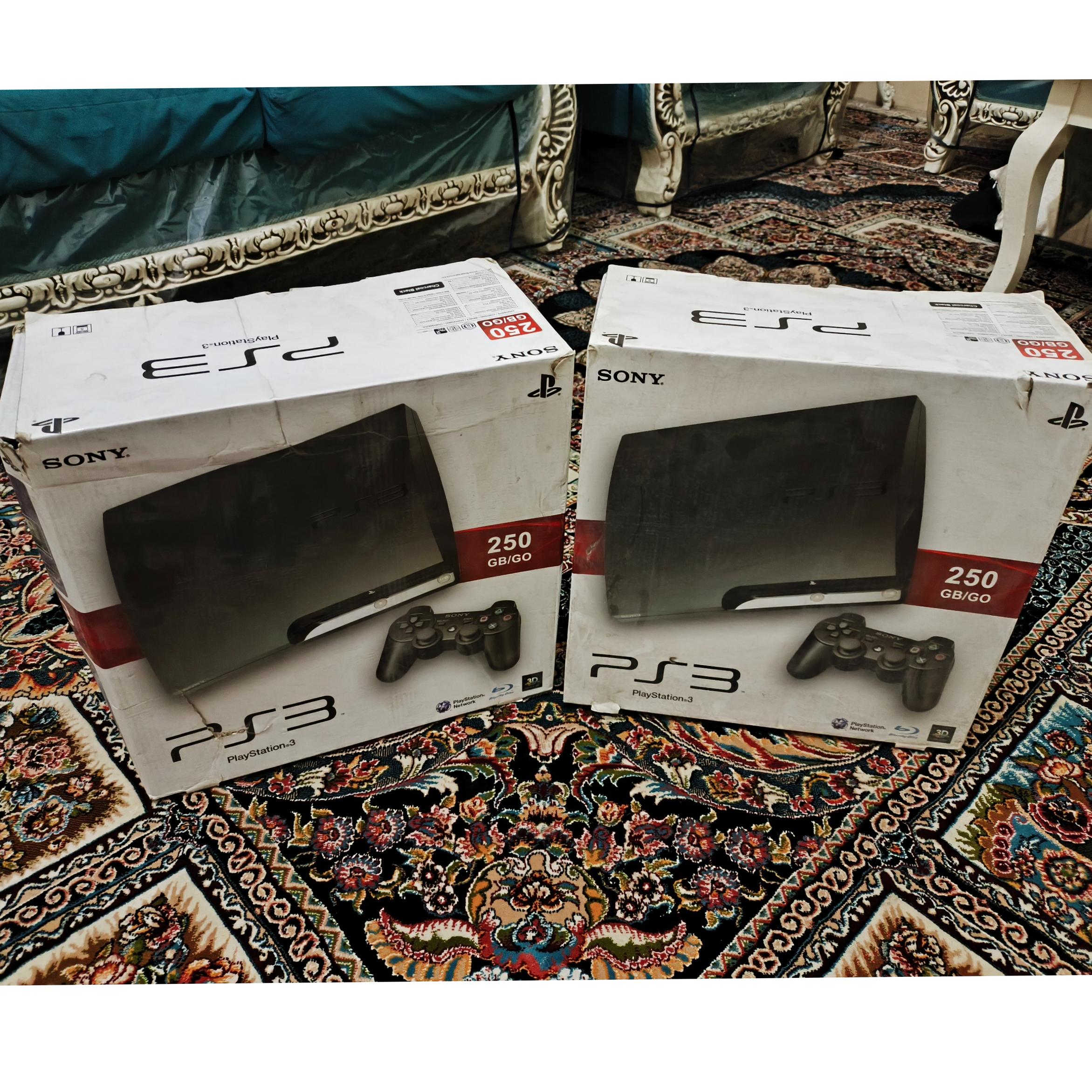 کارتون اصلی ps3 slim 250 gig بسیار کمیاب