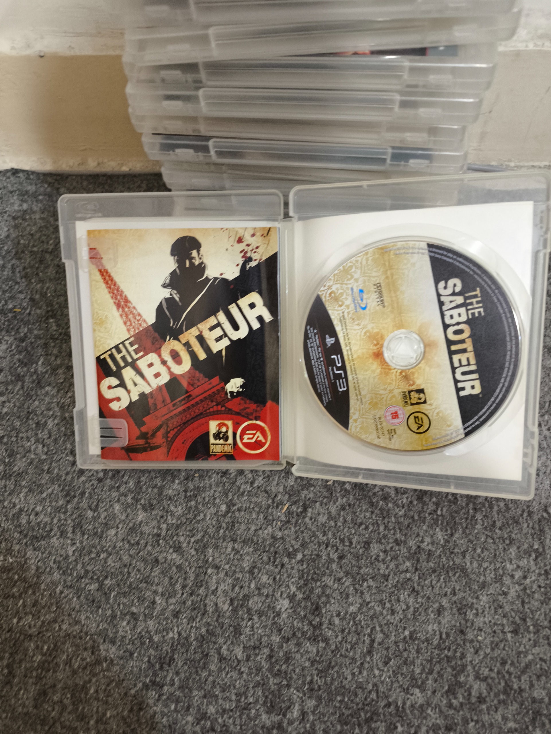 the saboteur ps3 کمیاب و ارزشمند انگلیس