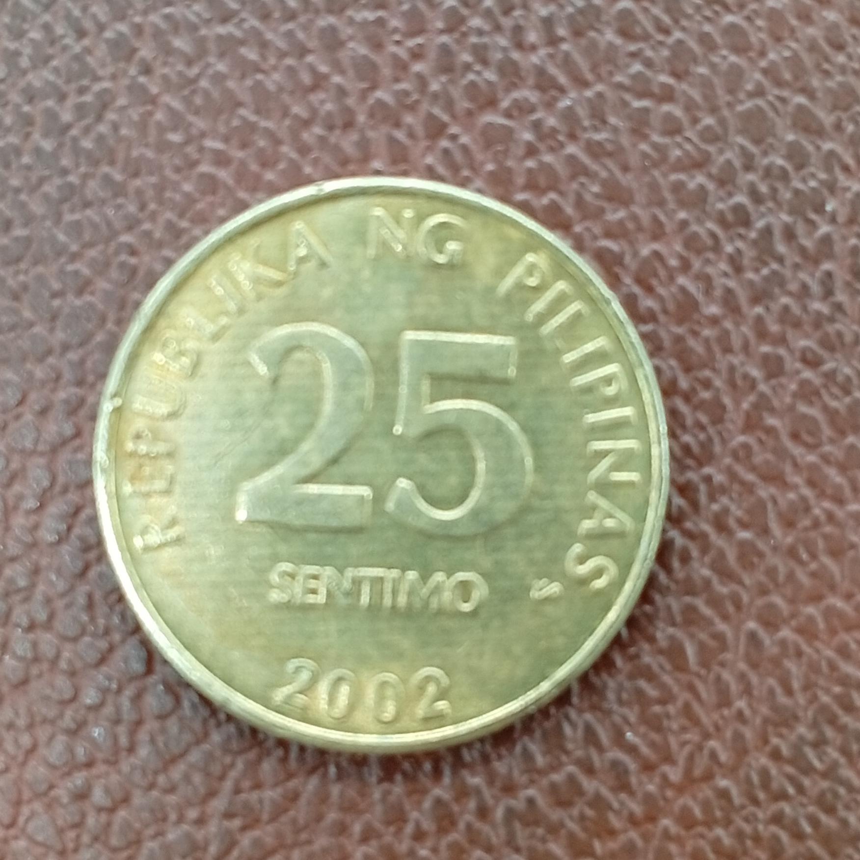 25پزو فیلیپین 2002