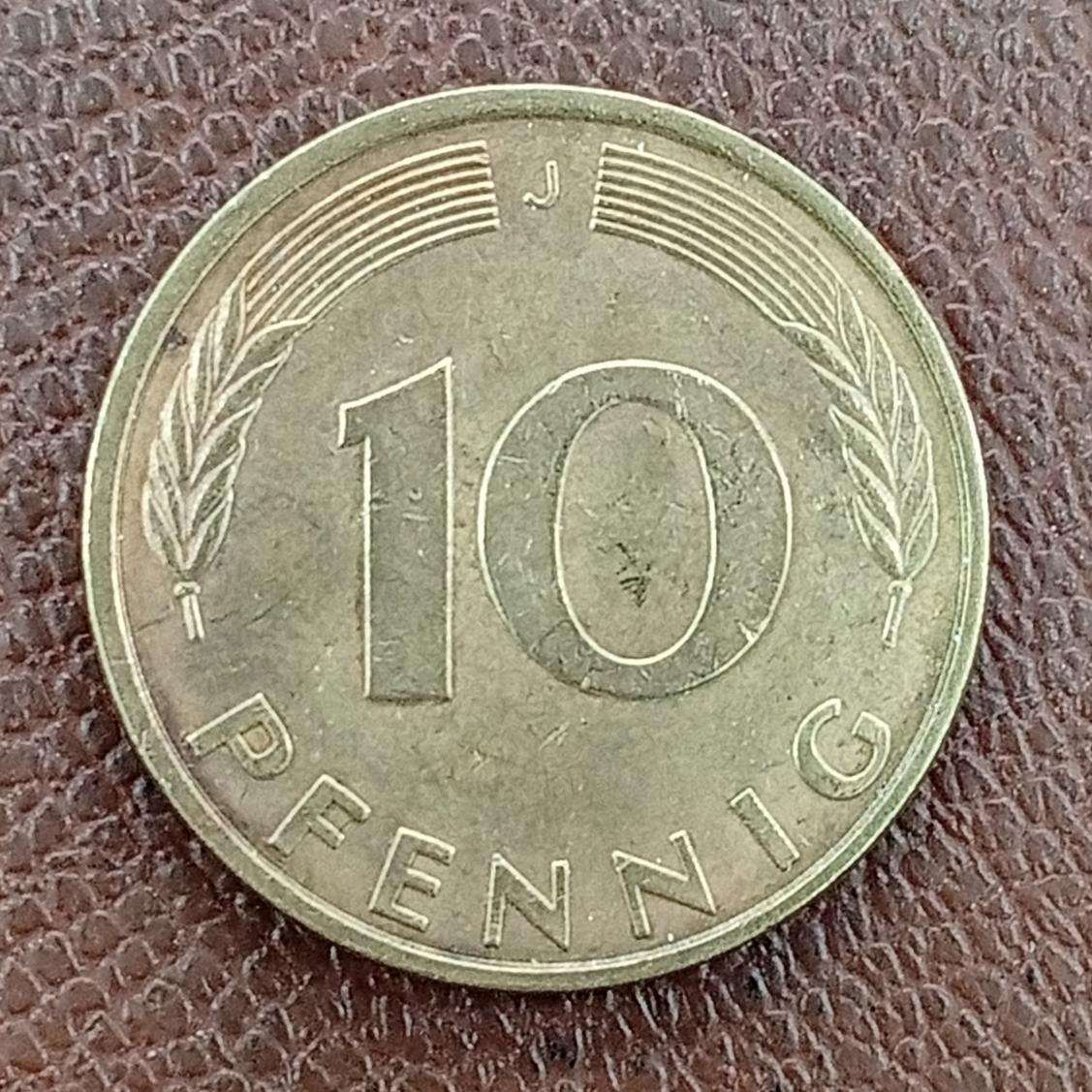 10فینینگ ایلات آلمان 1993