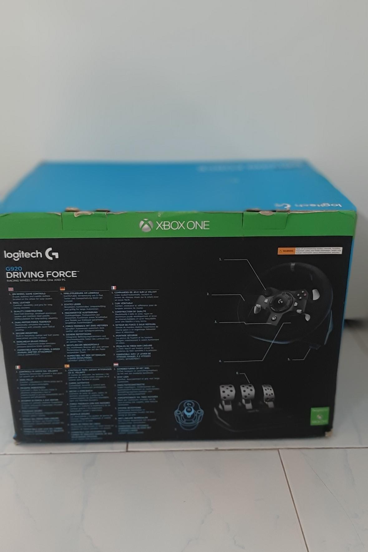فرمان بازی لاجیتک مدل G920 مخصوص ایکس باکس و پی سی