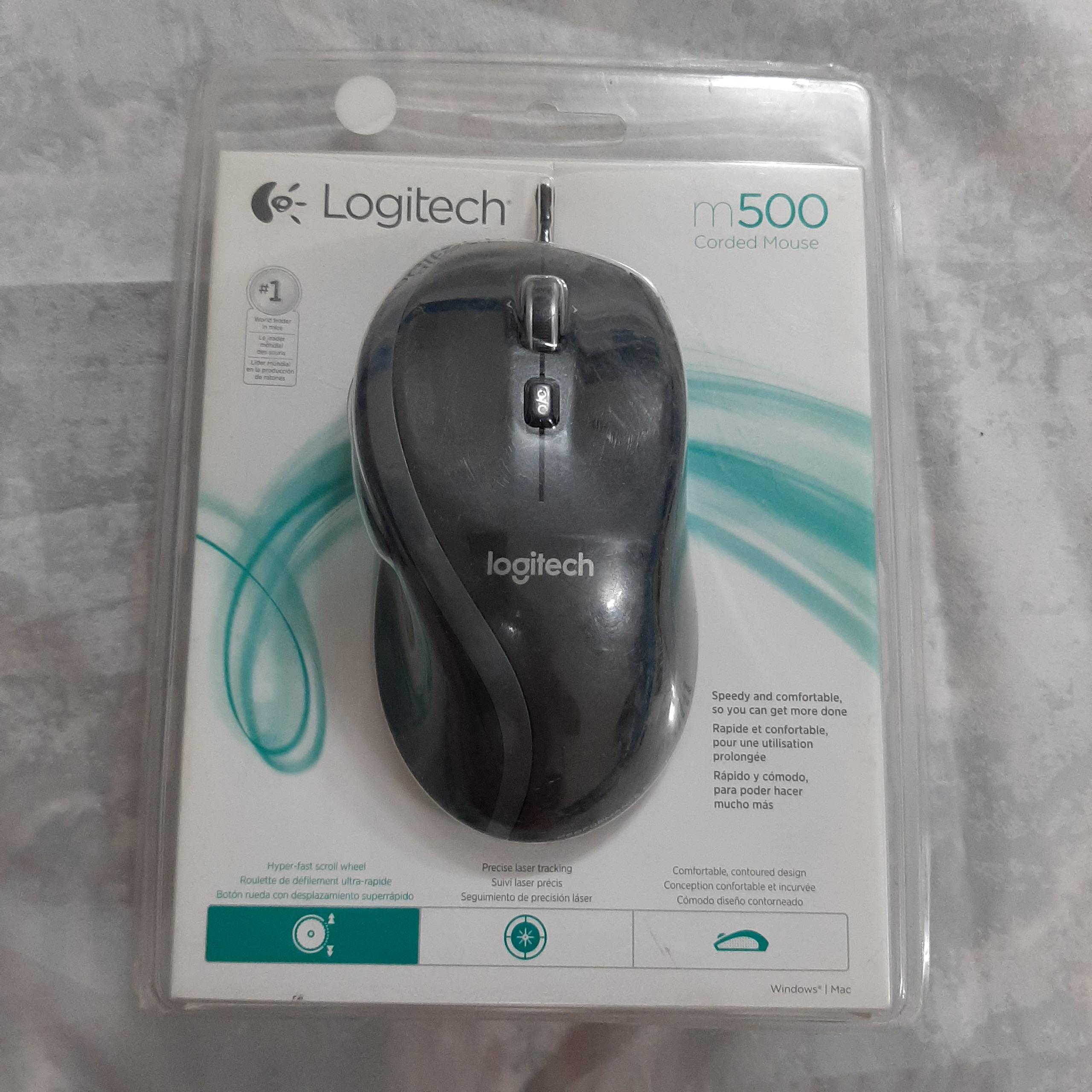 Logitech M500 Wired Mouse