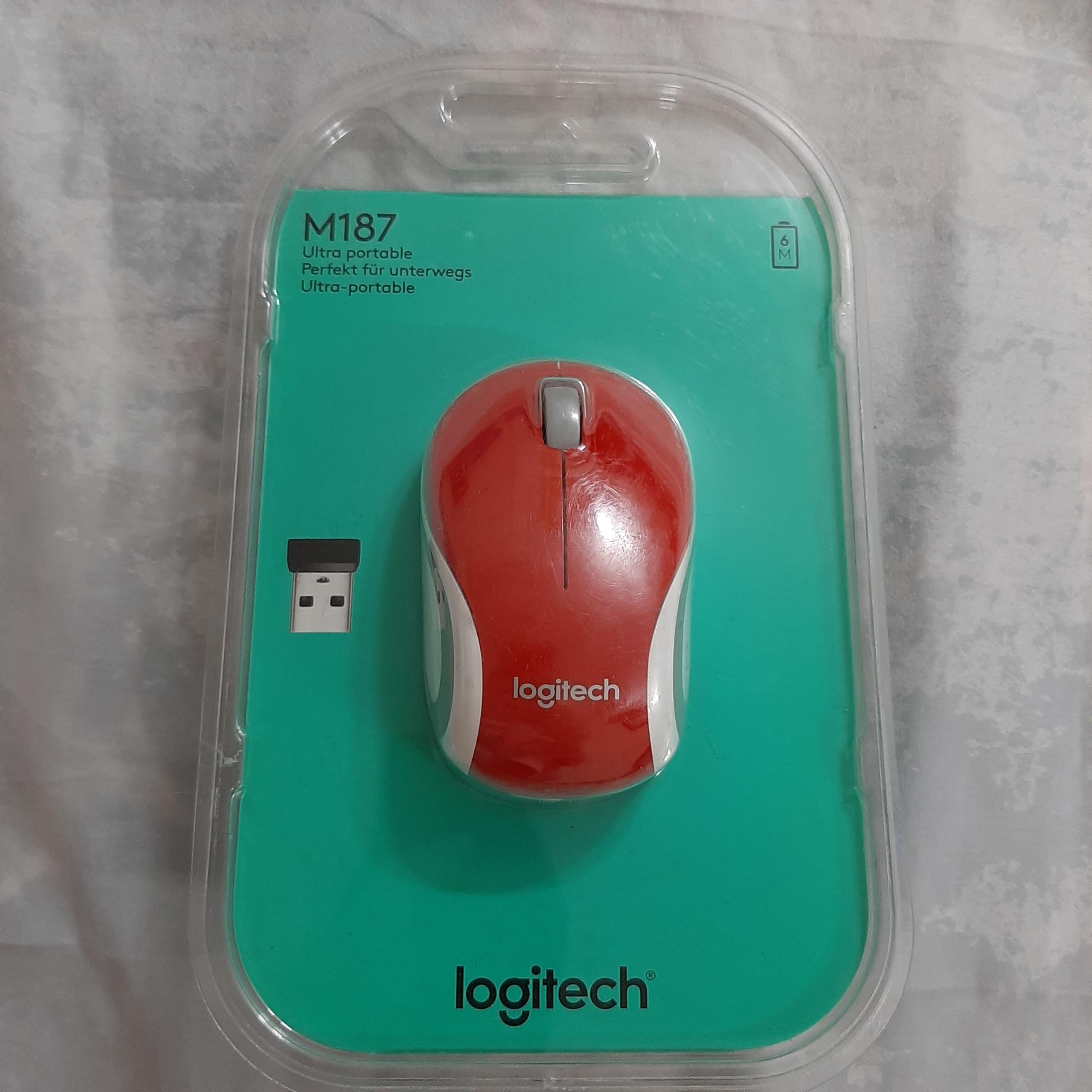 ماوس لاجیتک مدل M187 بی سیم