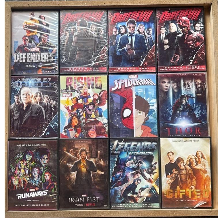 کالکشن 12عددی dvd. از marvel