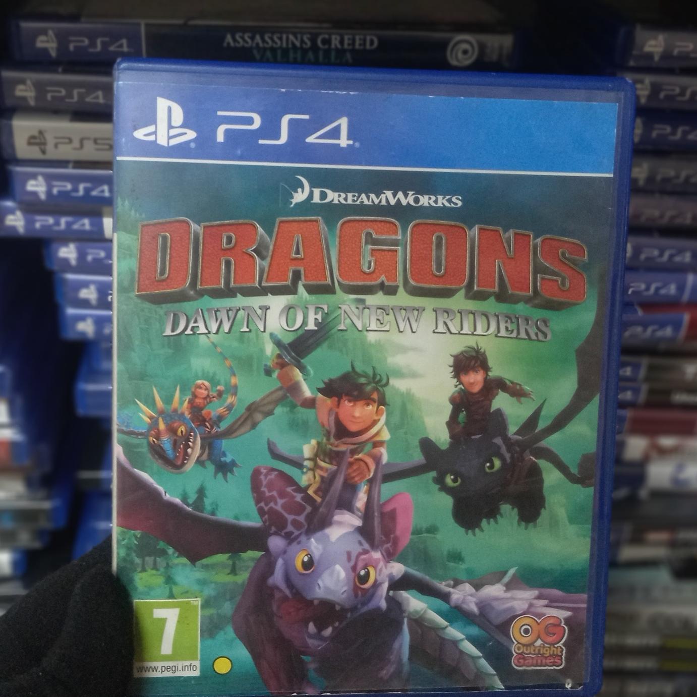 Dragons dawn of new riders ps4 درحد نو