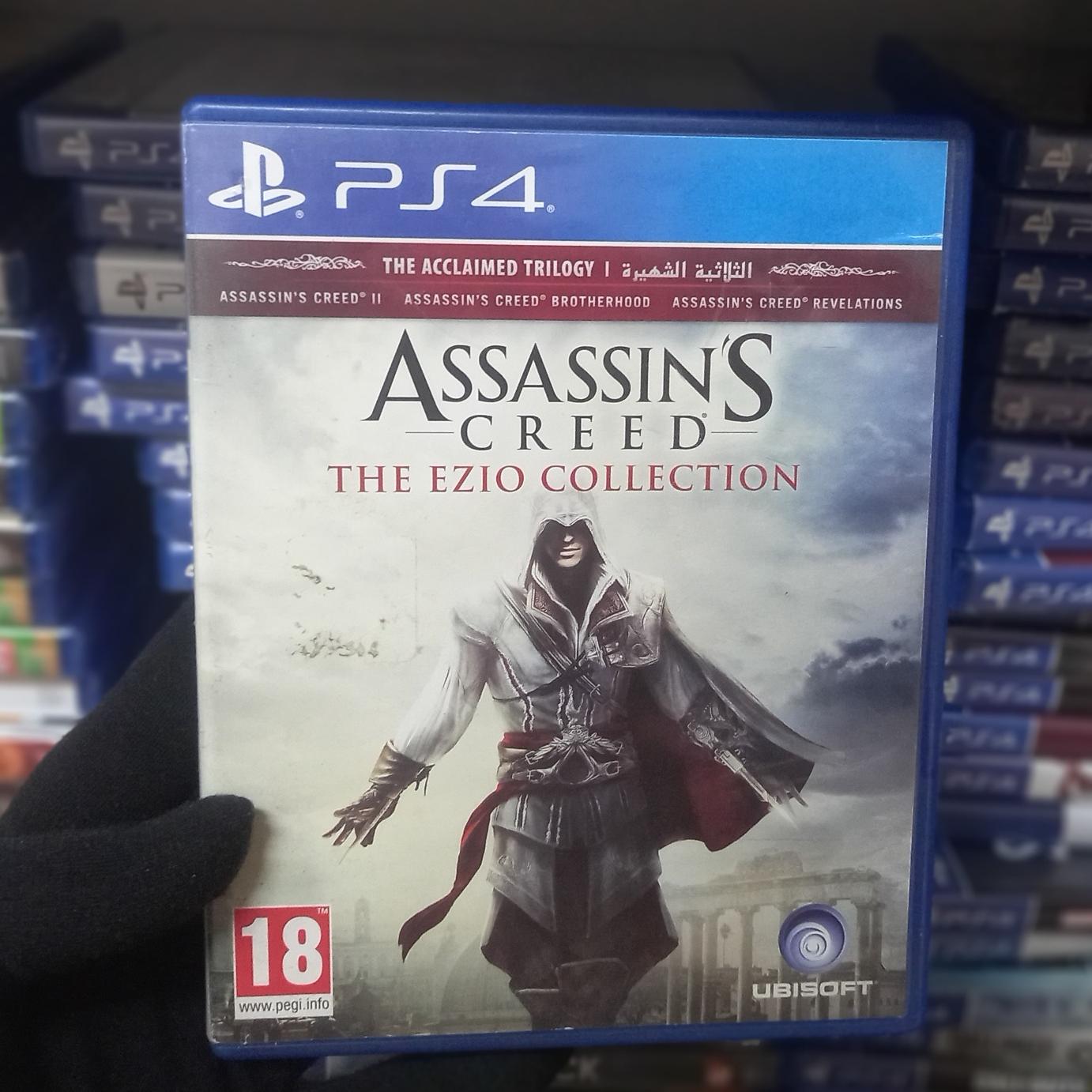 Assasins creed The Ezio collection ps4 درحد نو