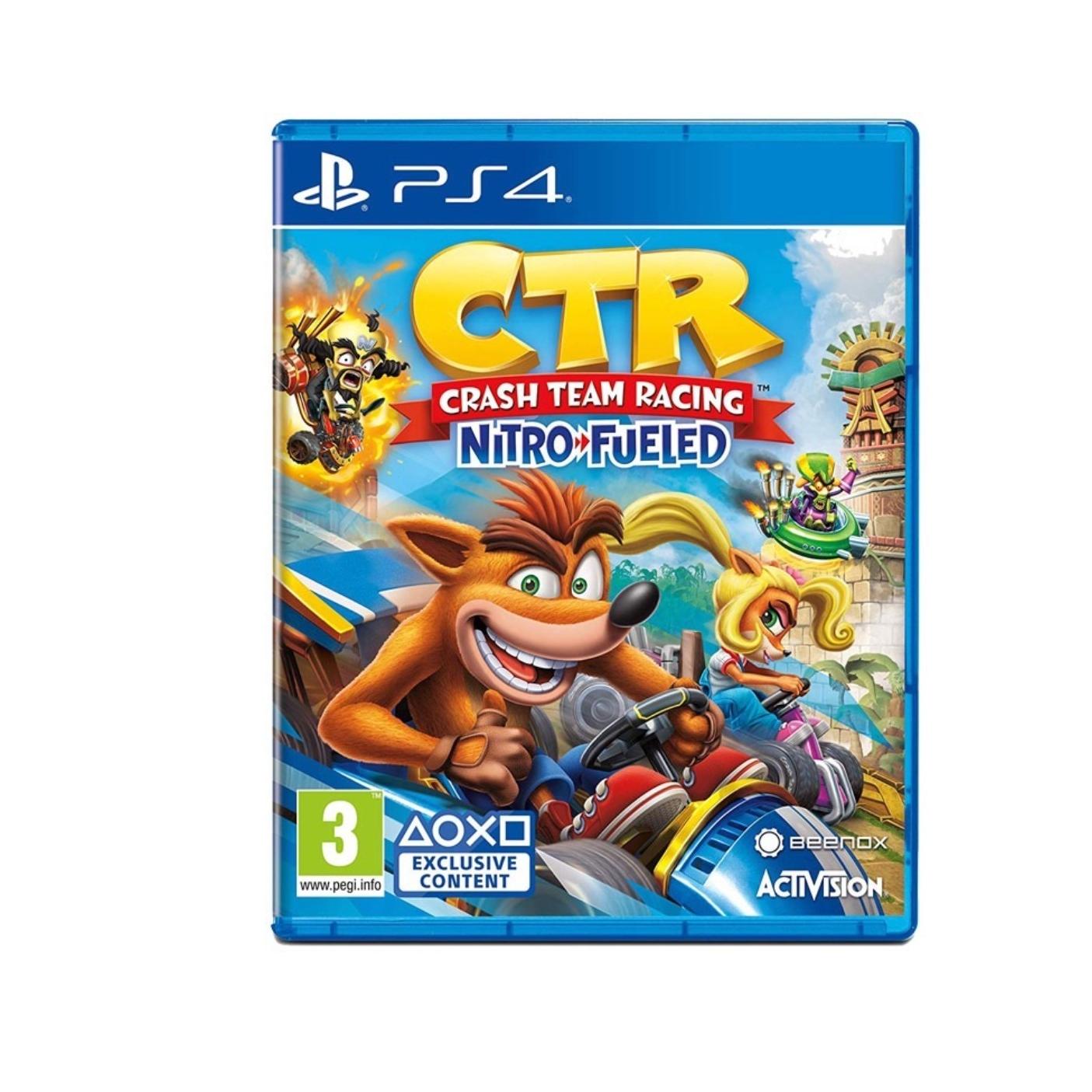 CTR PS4 کراش ماشینی پلمپ آکبند CRASH