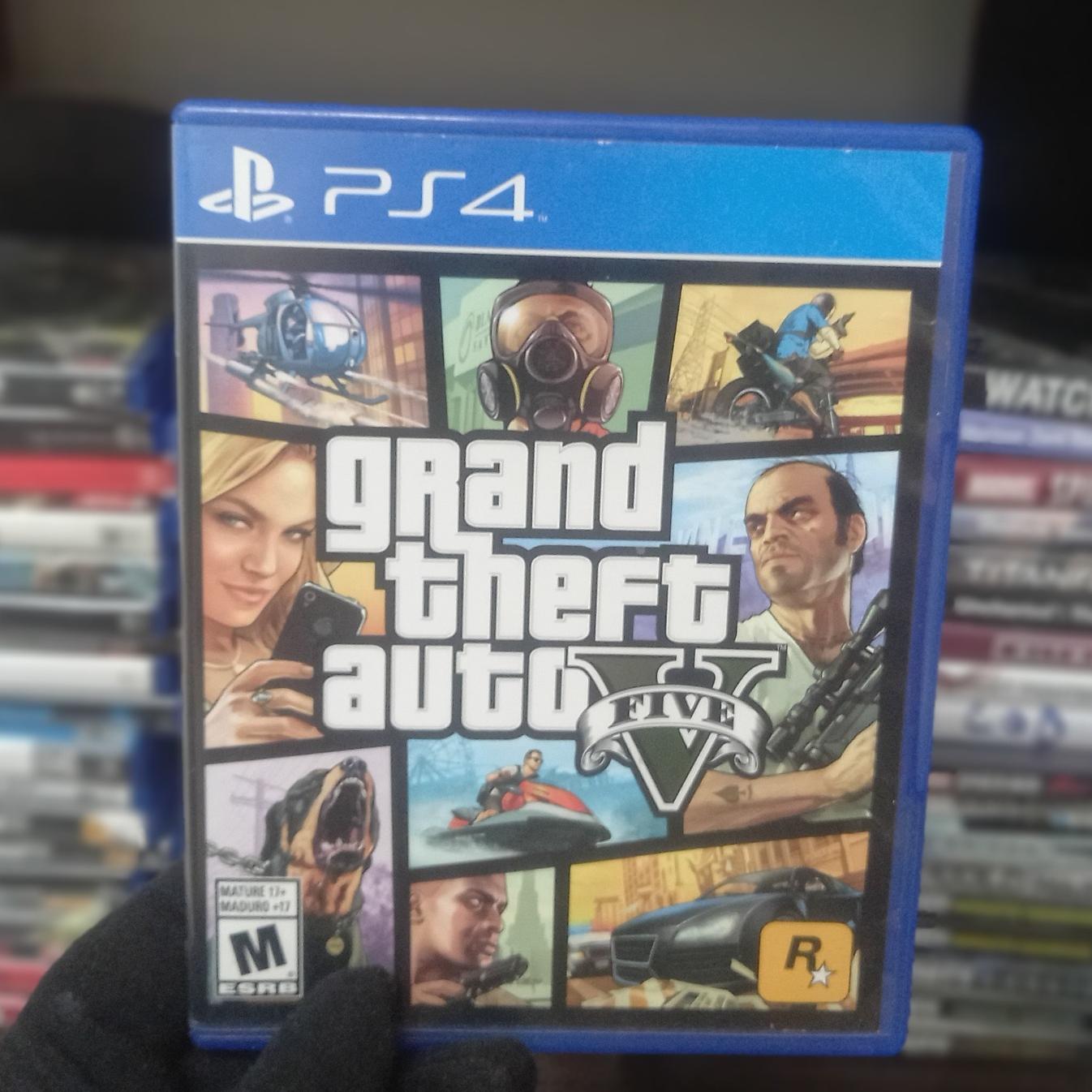 GTA V PS4 فول پک درحد نو و تمیز