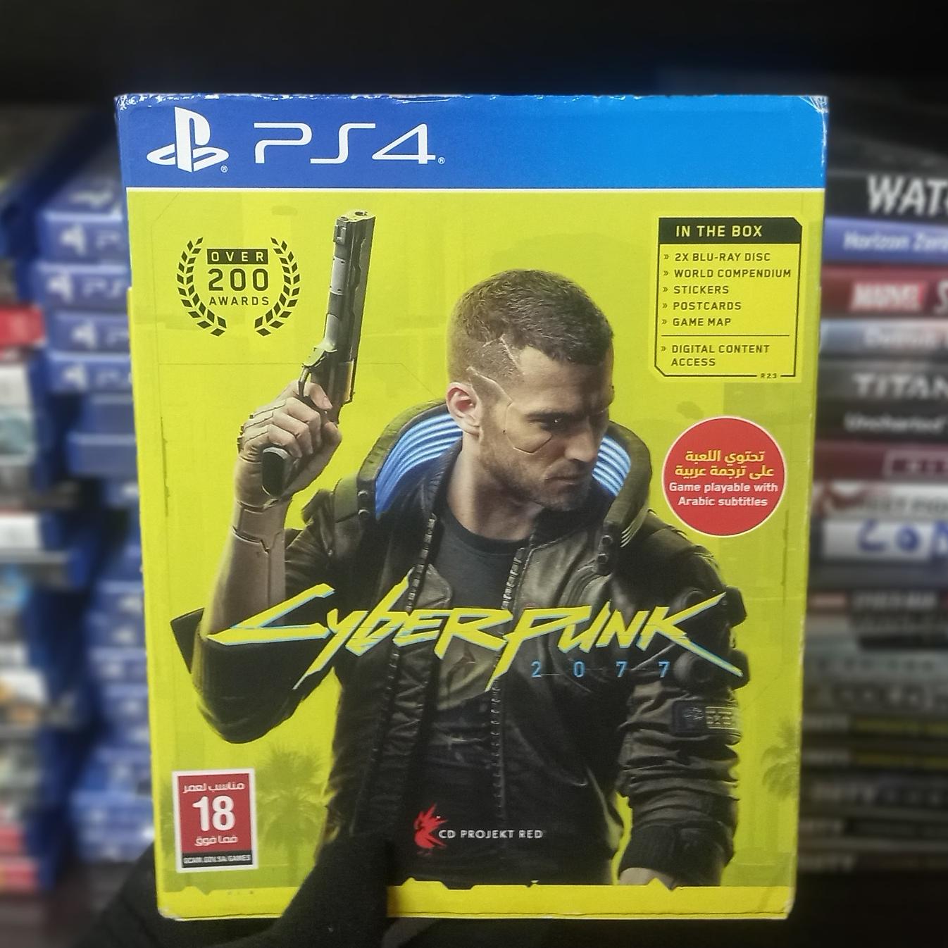 Cyberpunk ps4 درحد نو و تمیز فول پک