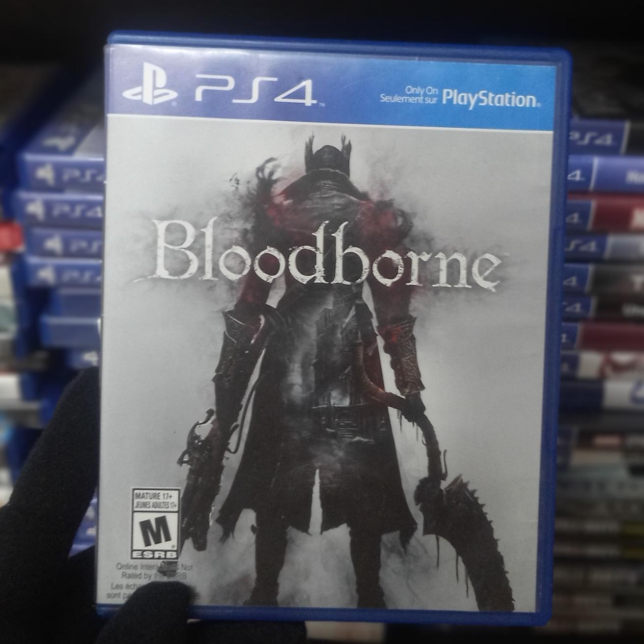 Bloodborn ps4 درحد نو و تمیز