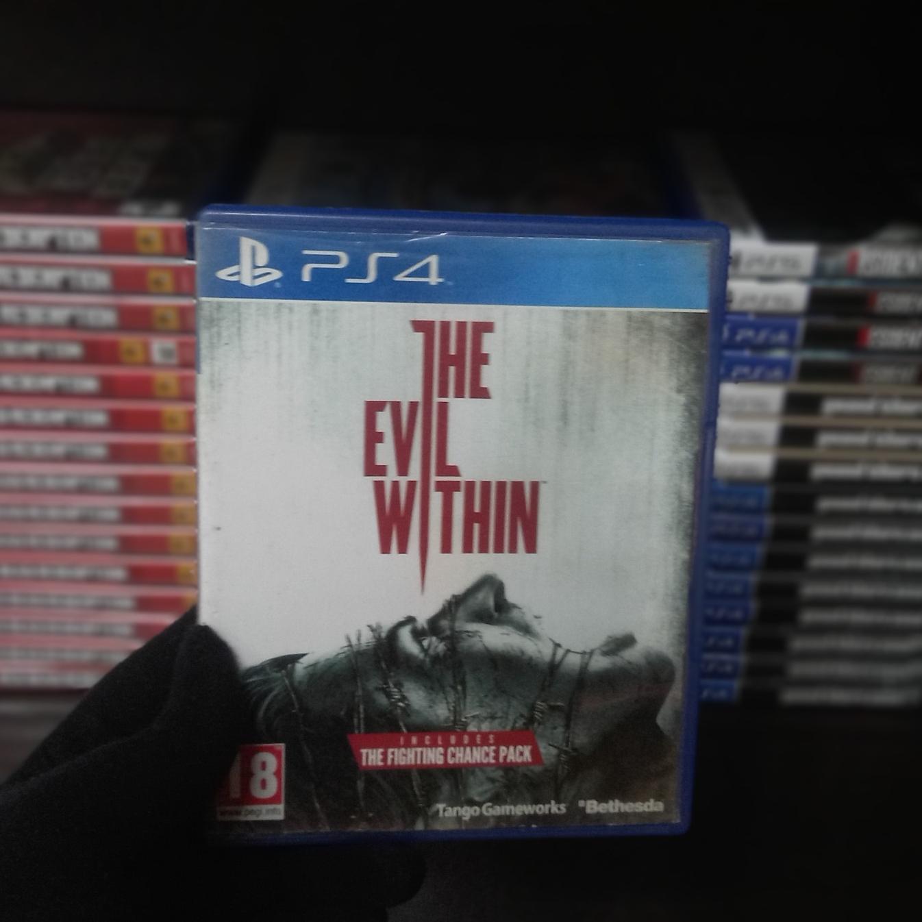 The Evil within ps4 درحد نو وتمیز مخصوص آرشیو