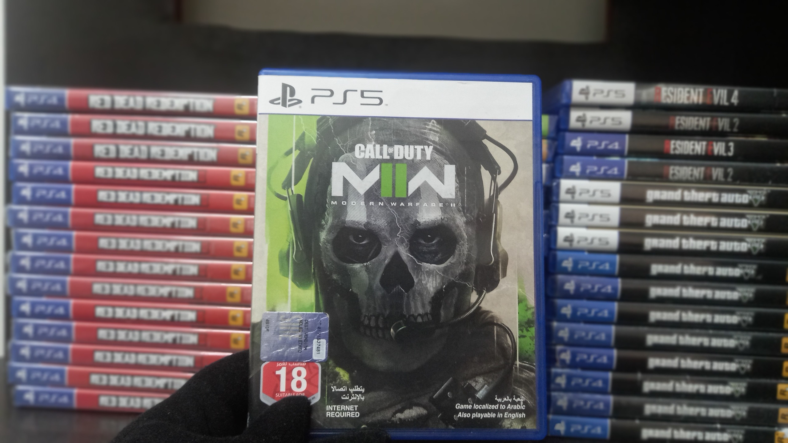 Call of duty modern warfar 2 ps5 درحد نو