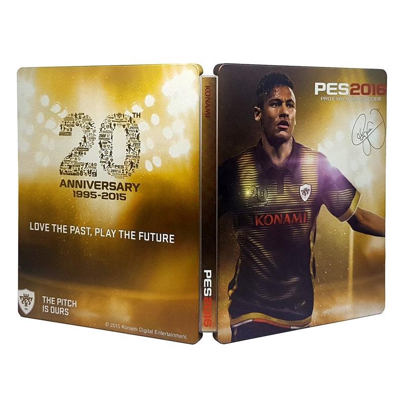 Pes 2016 steelbook درحد نو و تمیز