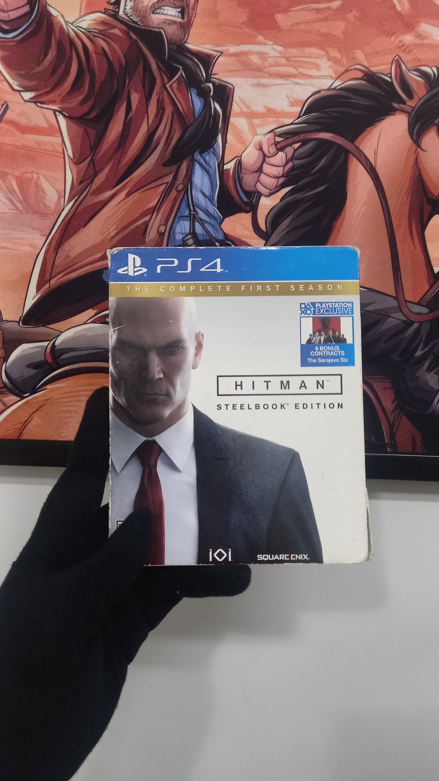 Hitman steelbook درحد نو و تمیز