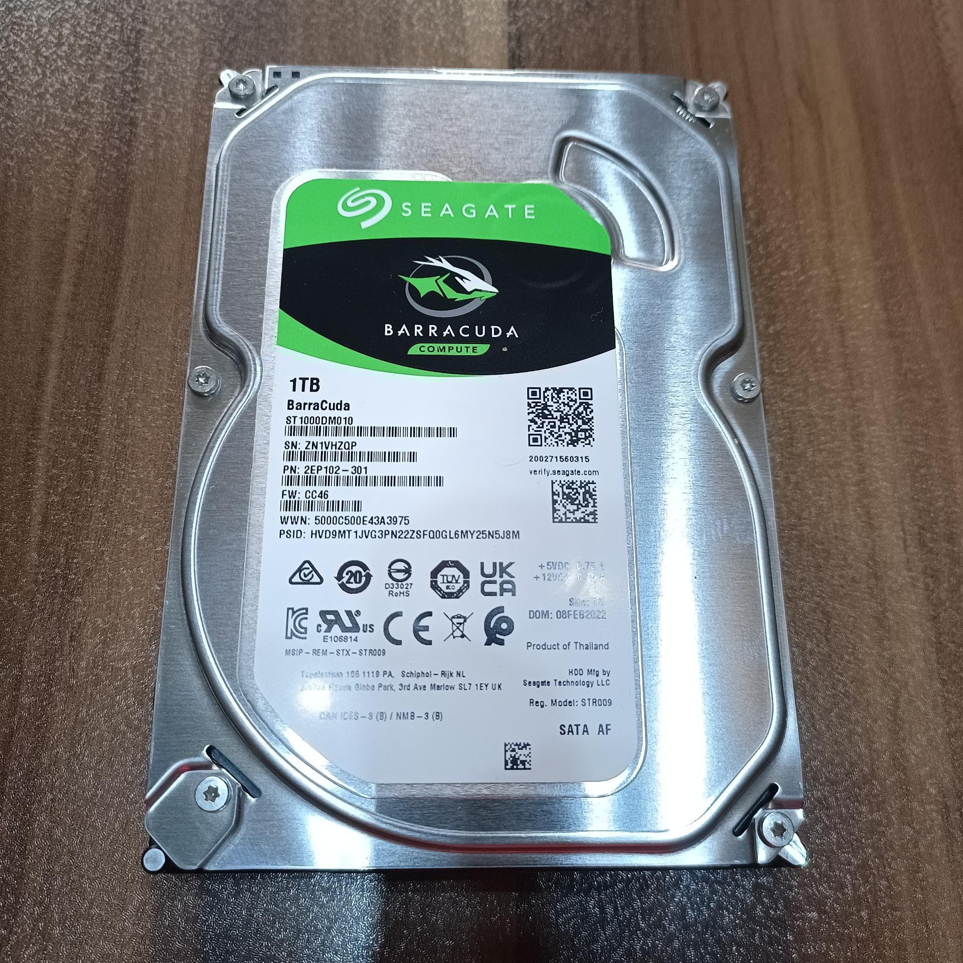 Seagate Barracuda 1Tb 7200
