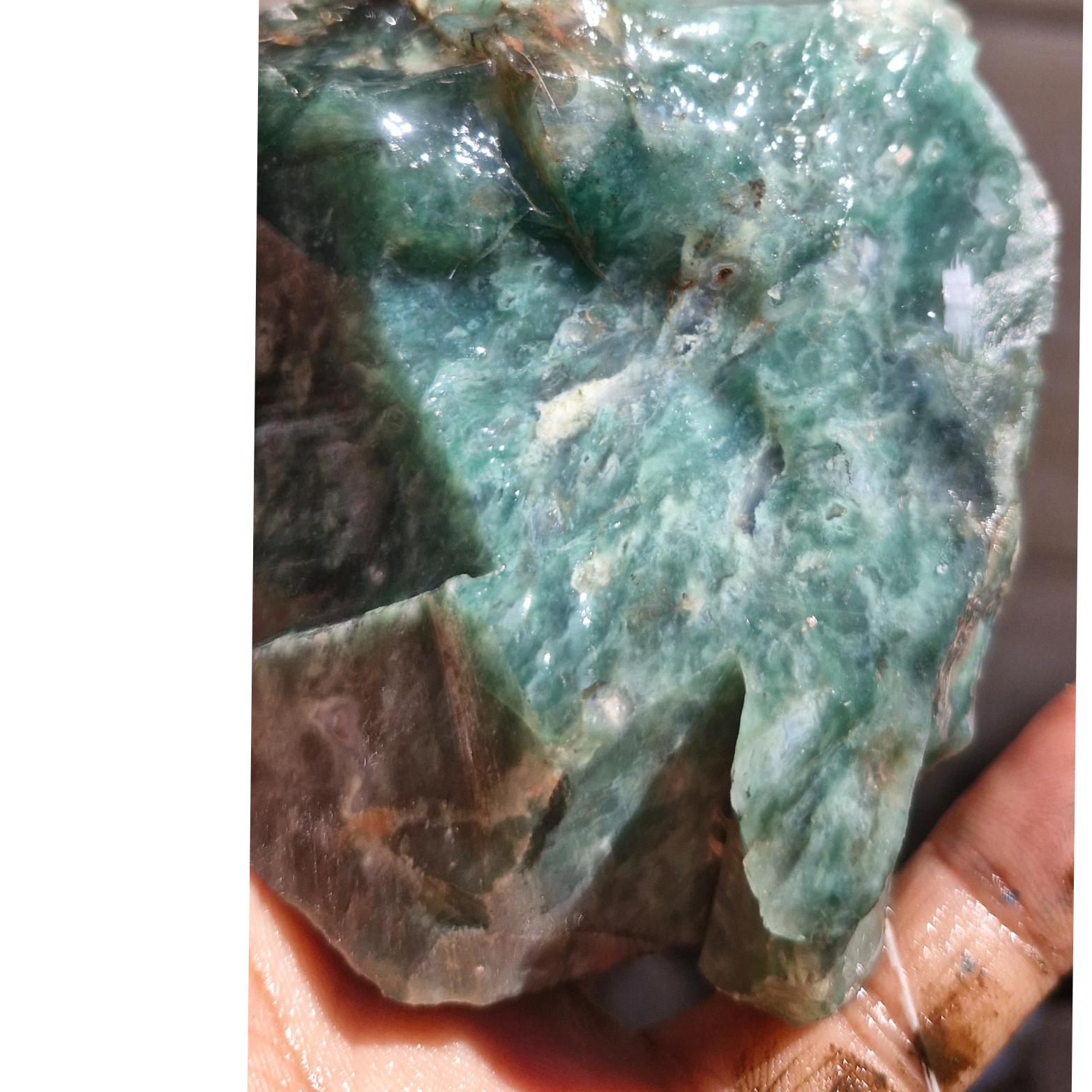 عقیق سبز طبیعی