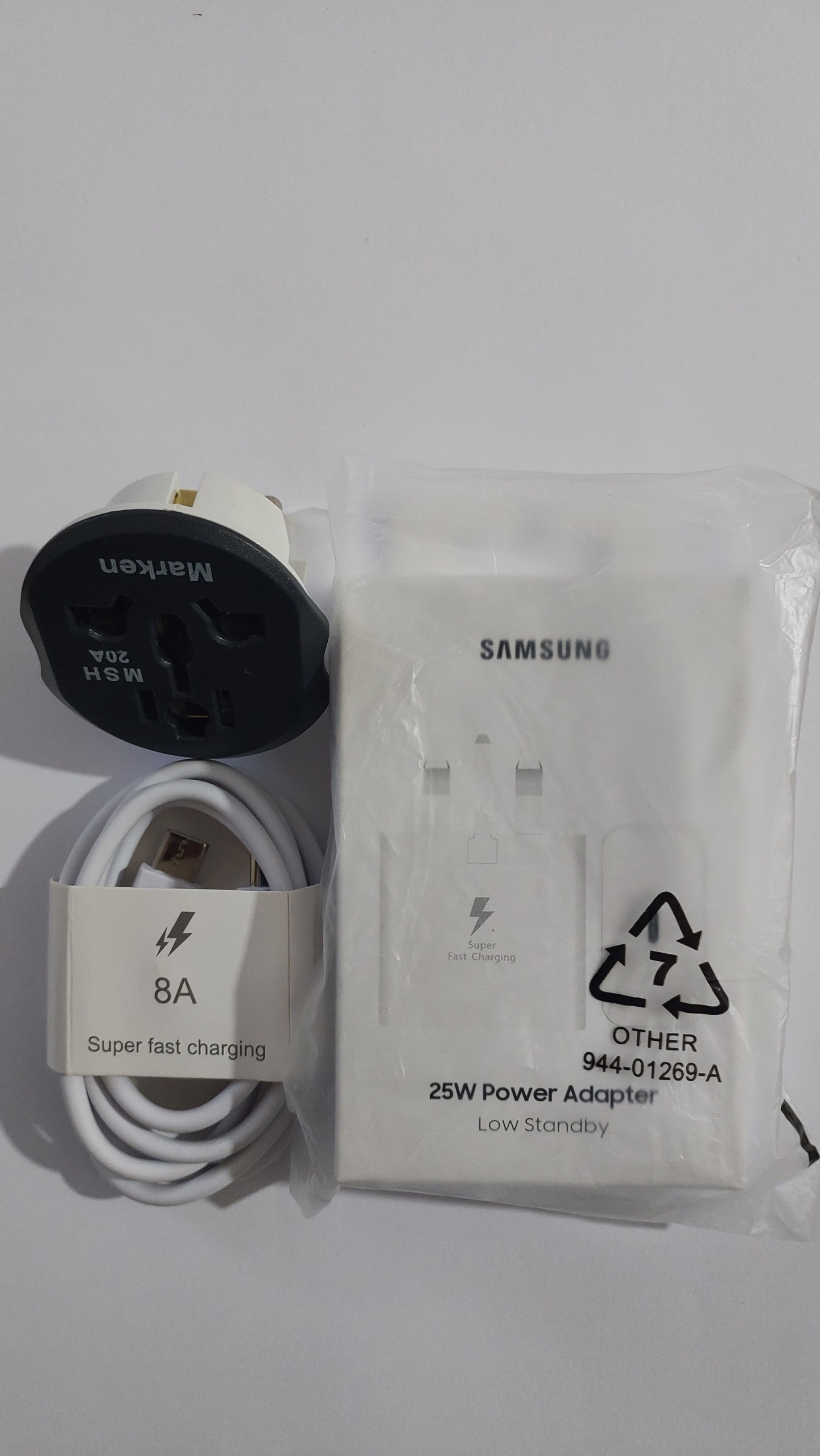 شارژ15وات سامسونگ ویتنام باکابل 8آمپرومبدل